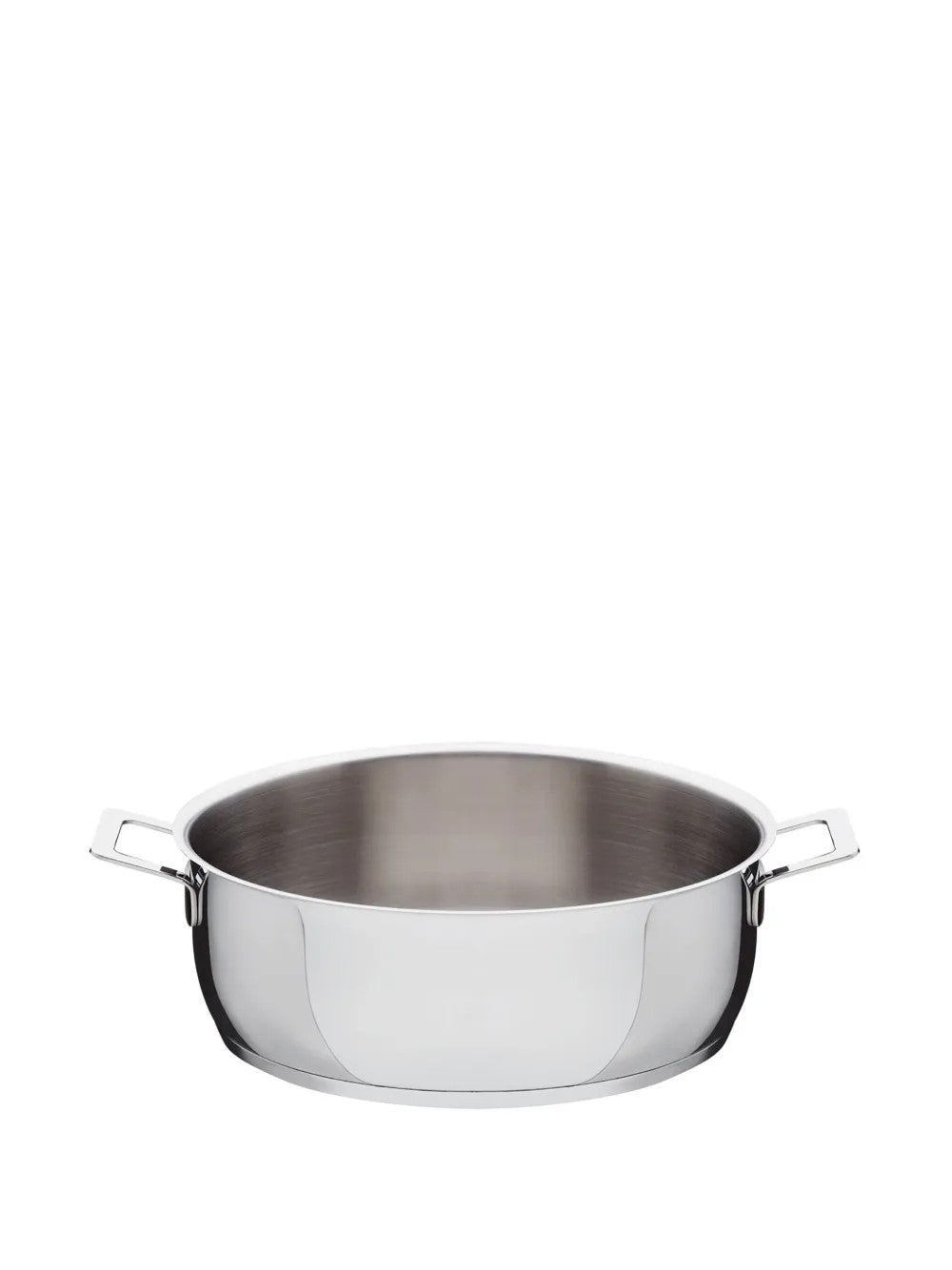 Casseruola bassa a due manici "Pots&Pans" Ø 28 con Coperchio Alessi