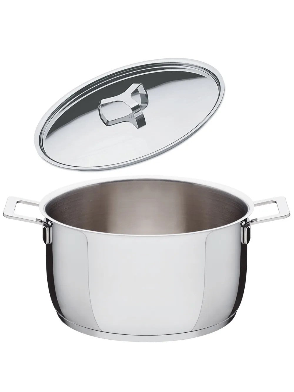 Casseruola a due manici "Pots&Pans" Ø 24 con Coperchio Alessi