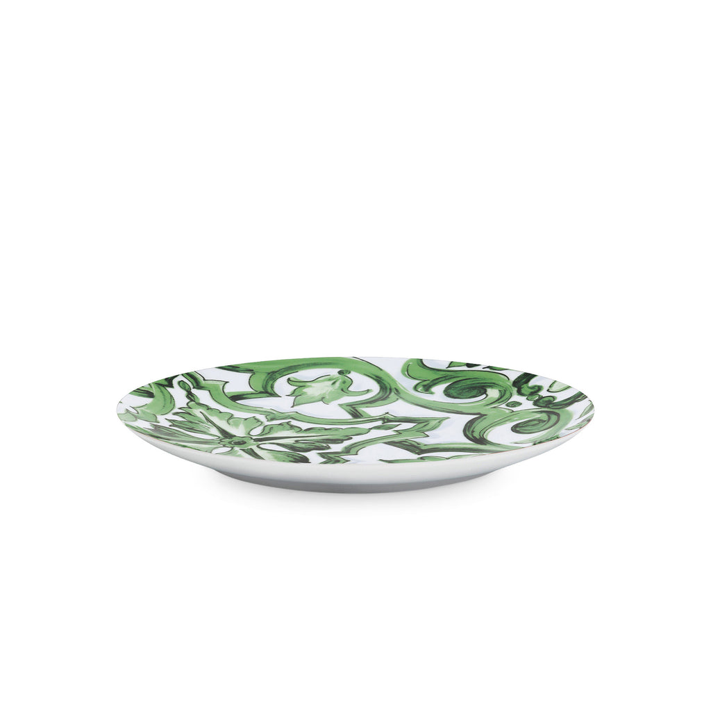 Set 2 piatti 26 cm Maiolica Verde Dolce E Gabbana