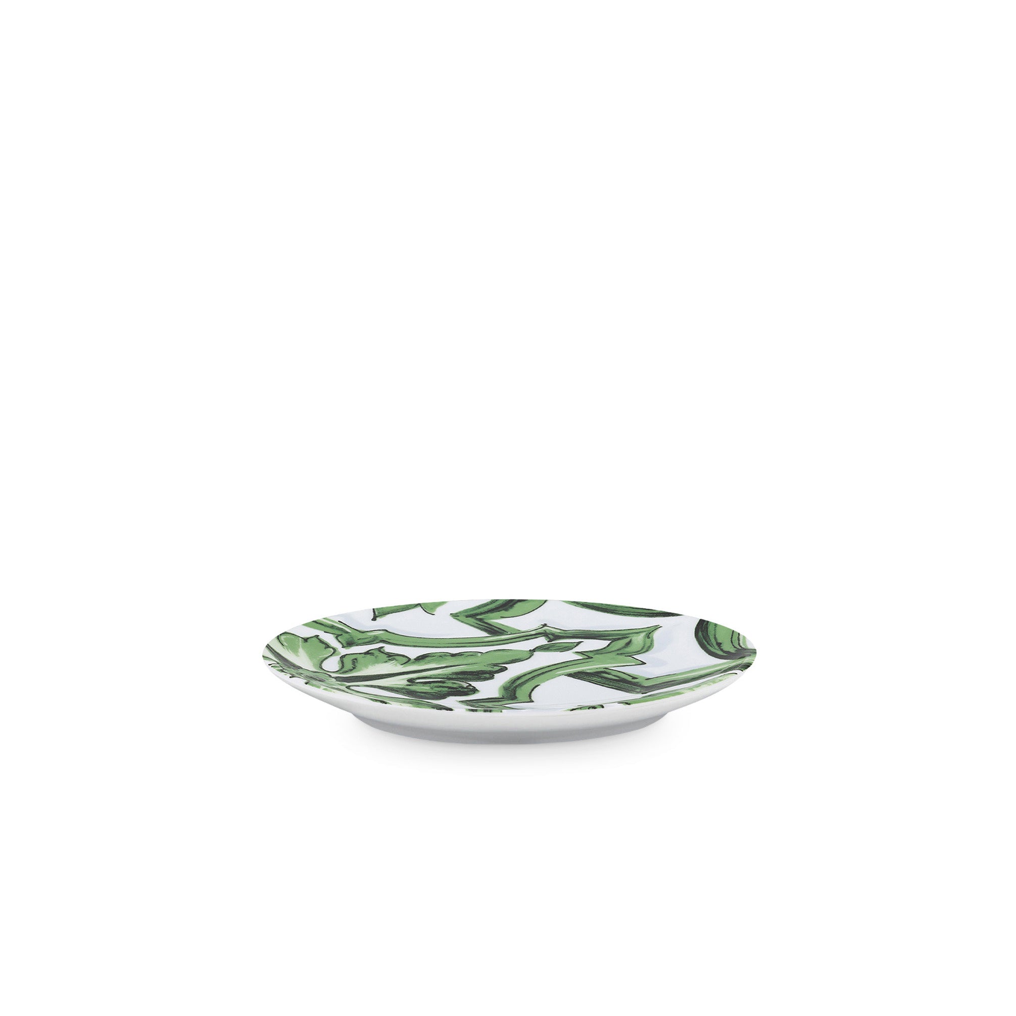 Set 2 Piatti pane Maiolica verde Dolce E Gabbana