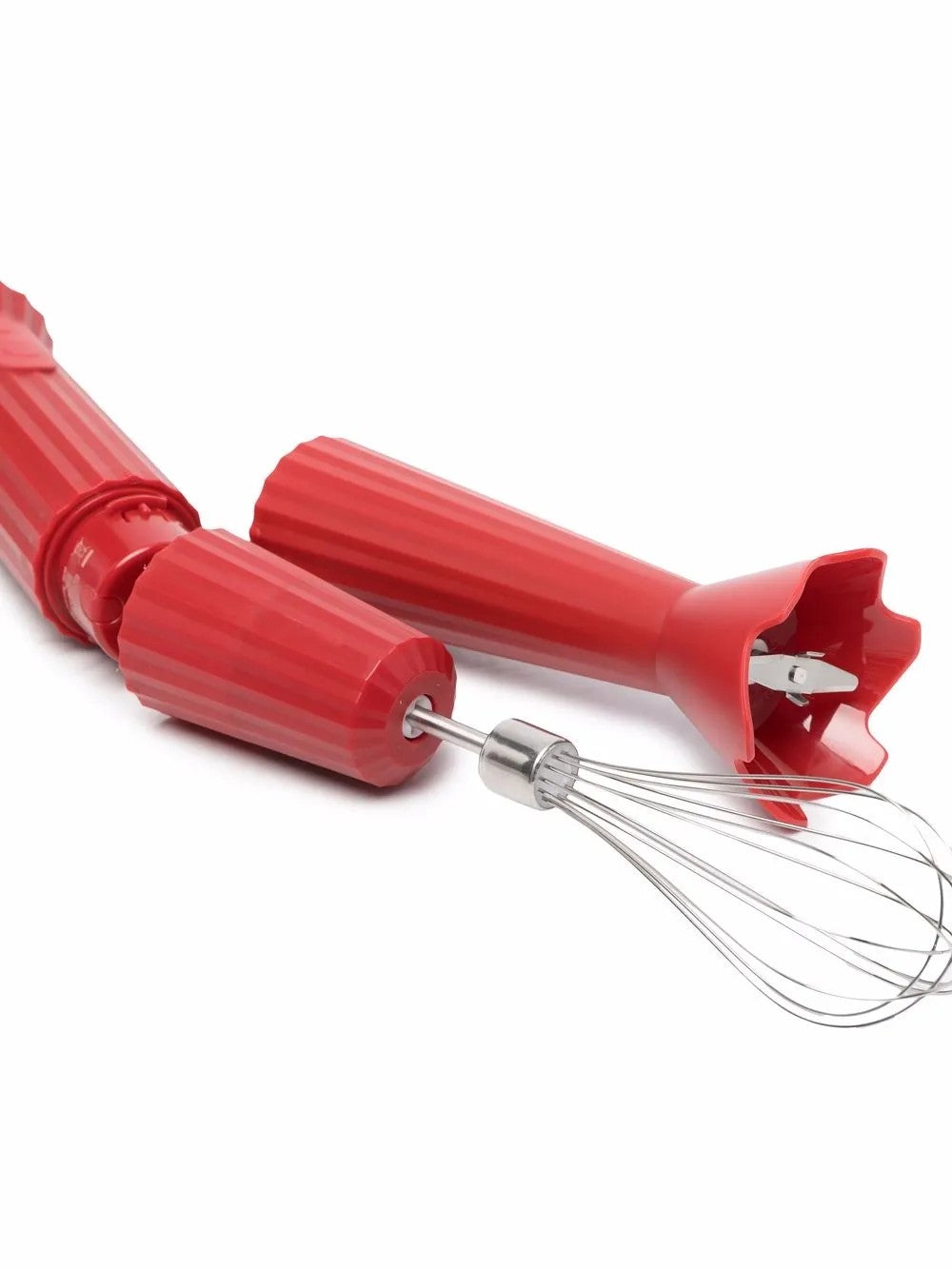 Plisse Frullatore Immersione Set Rosso Alessi