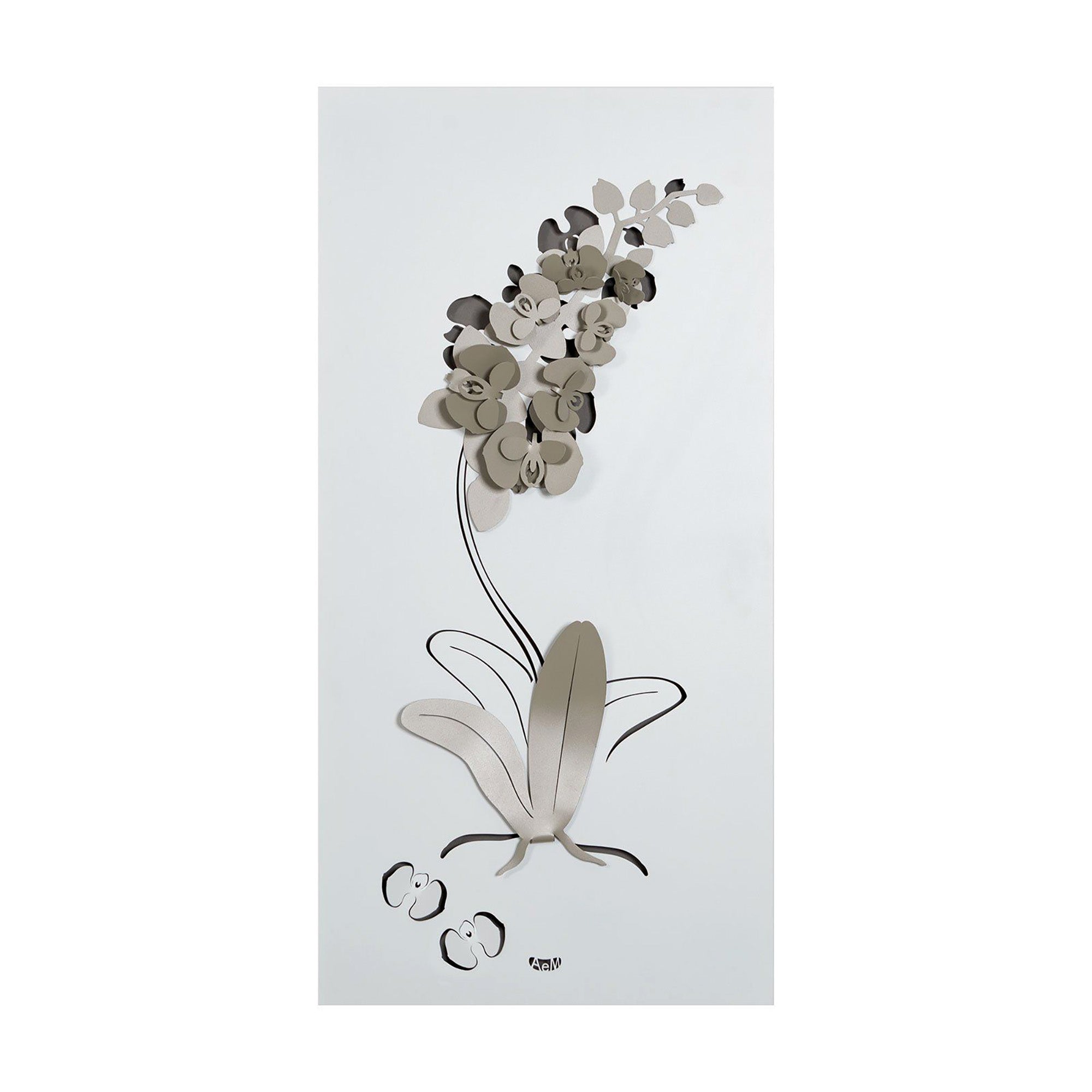 Pannello Orchidea Sabbia 50X100 cm Arti E Mestieri