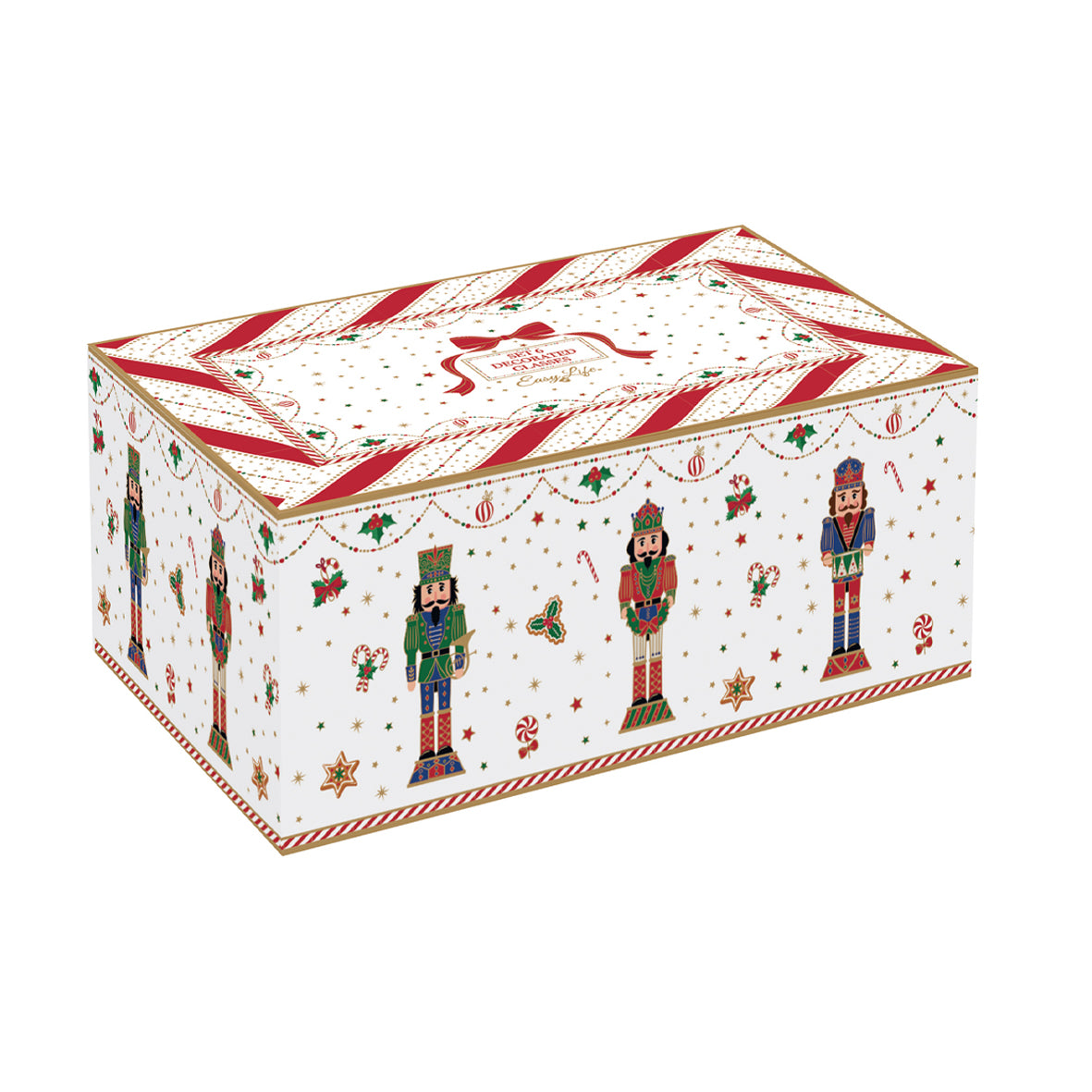 Set 6 Bicchieri Nutcracker Twist Easy Life