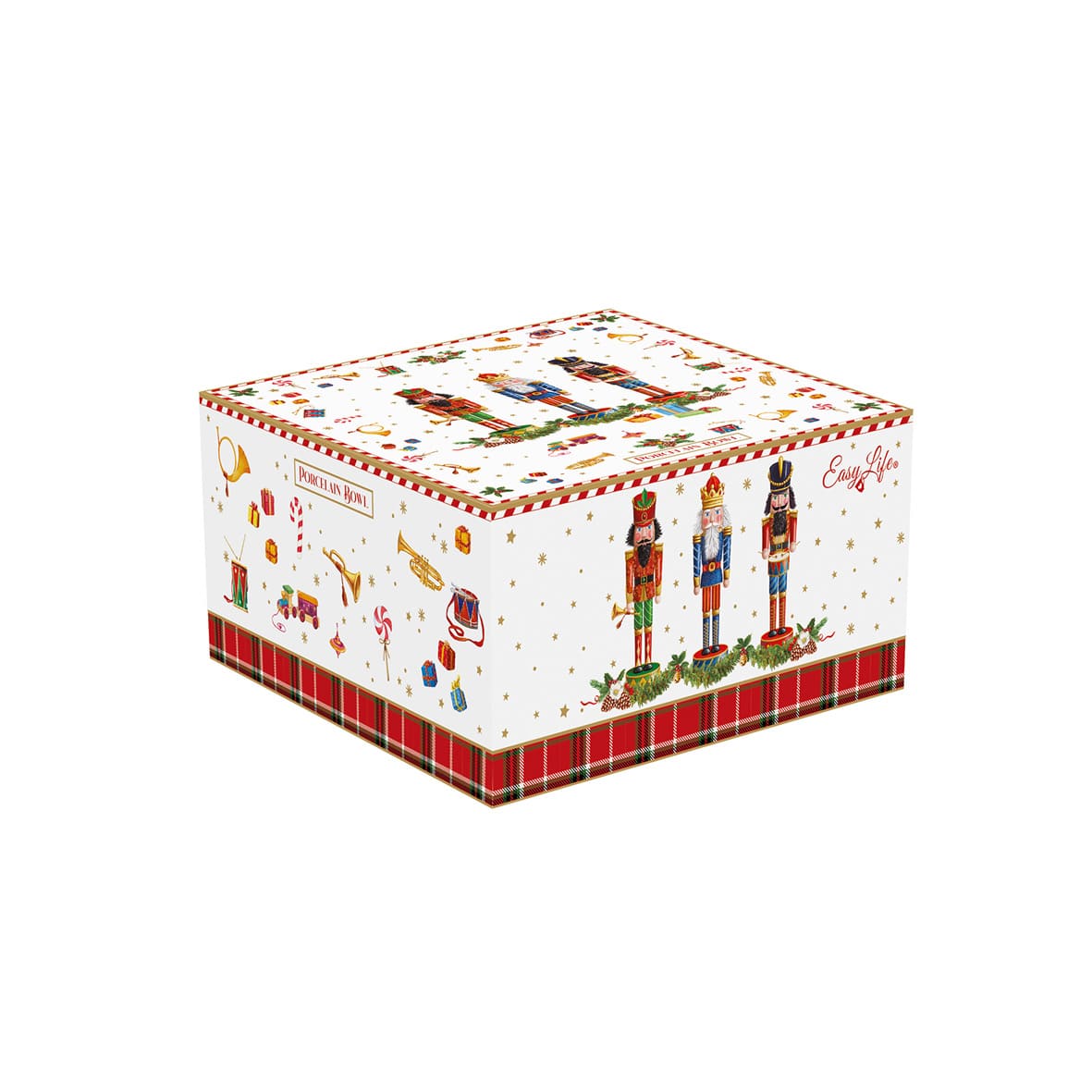 Ciotola In Porcellana  20 Cm  Vintage Nutcracker Easy Life