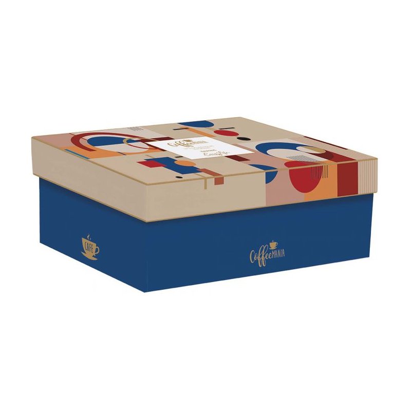 Set 2 Tazze 240 Ml Con Piattino In Porcellana In Gift Box Bauhaus Easy Life