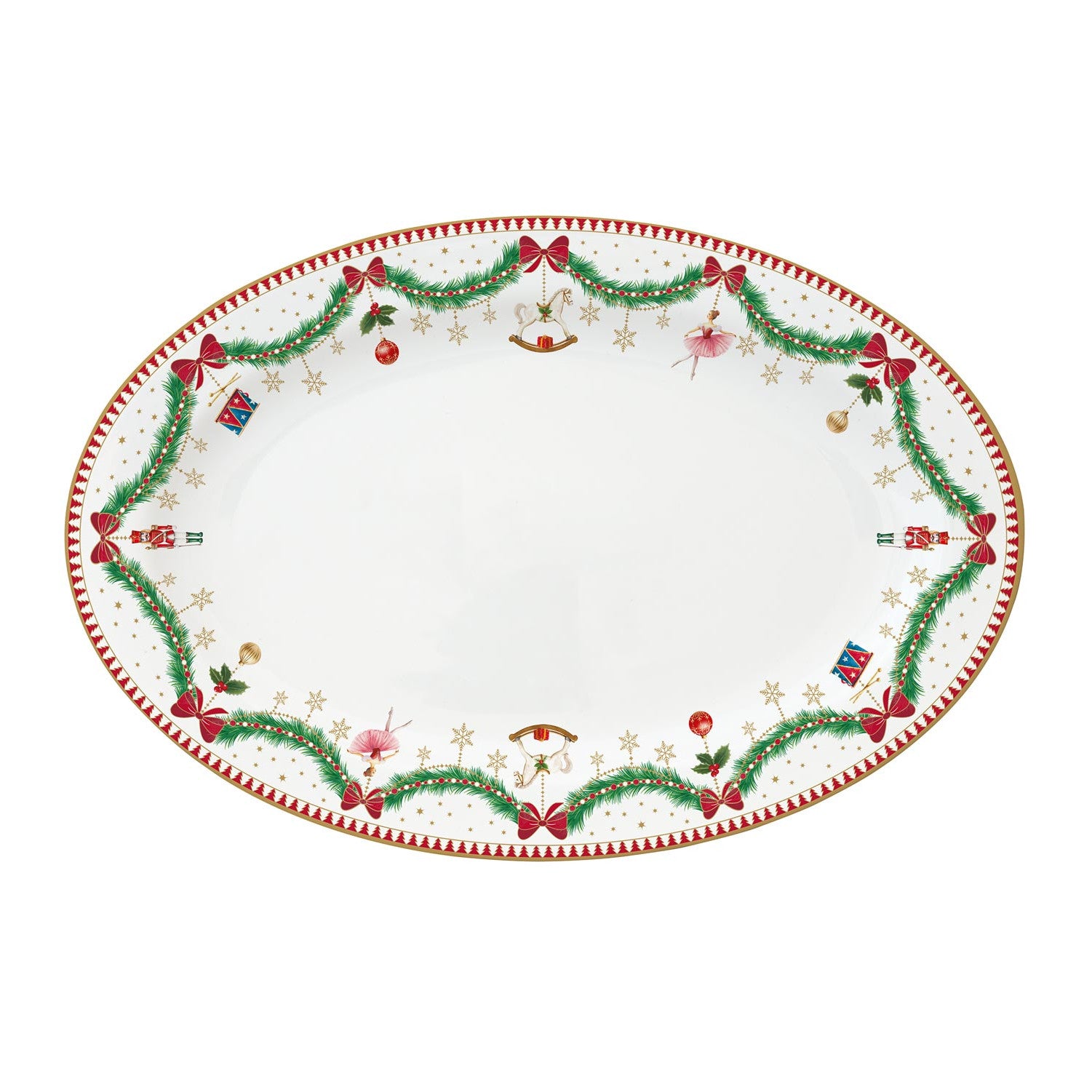 Vassoio Ovale Magie De Noel Easy Life