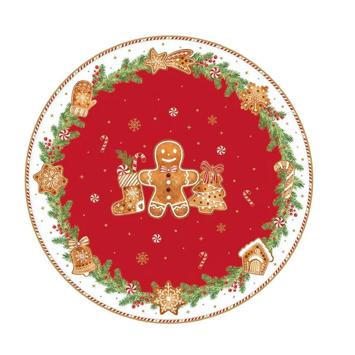 Piatto Torta Fancy Gingerbread Easy Life