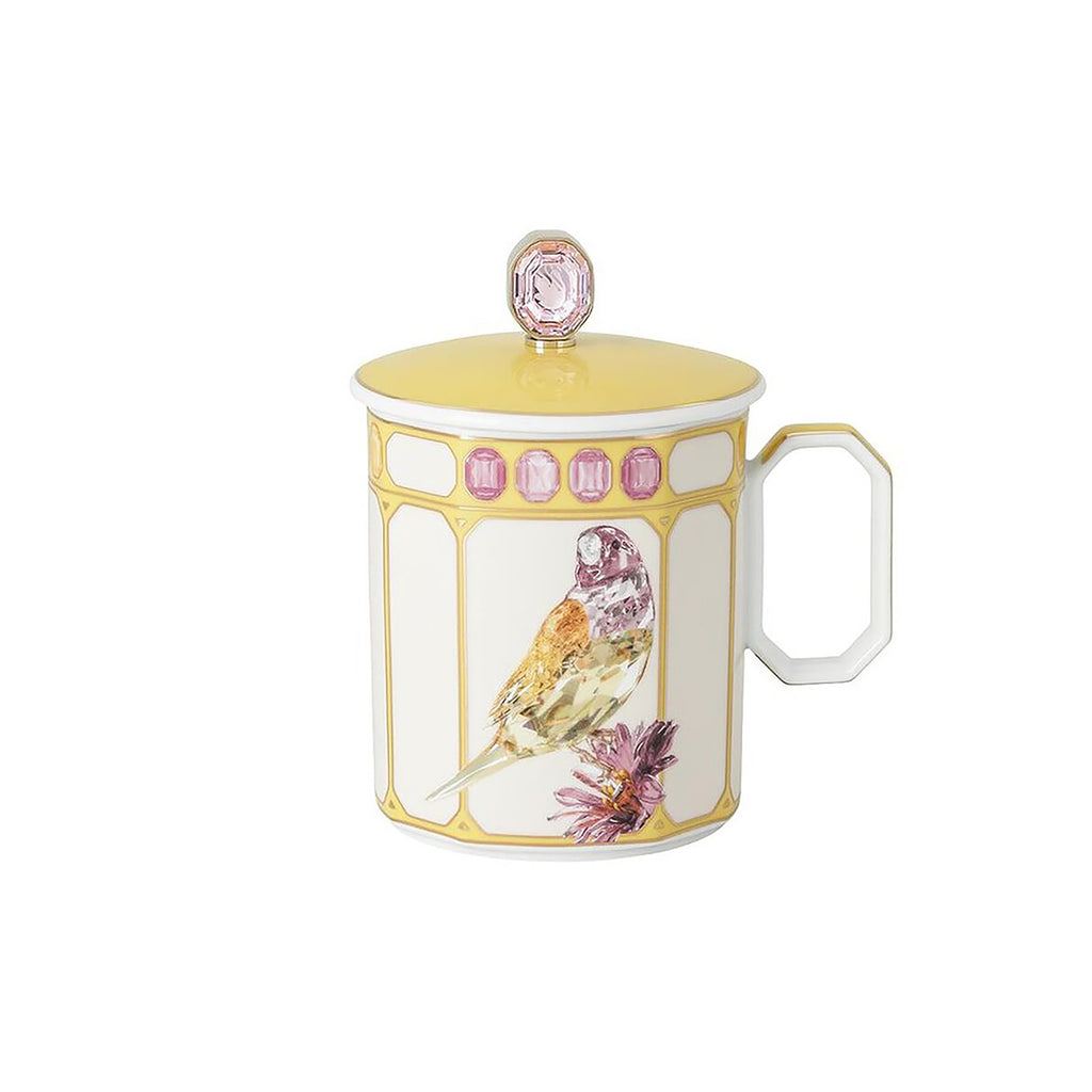 Swarovski IDYLLIA Finch Yellow Mug Swarovski