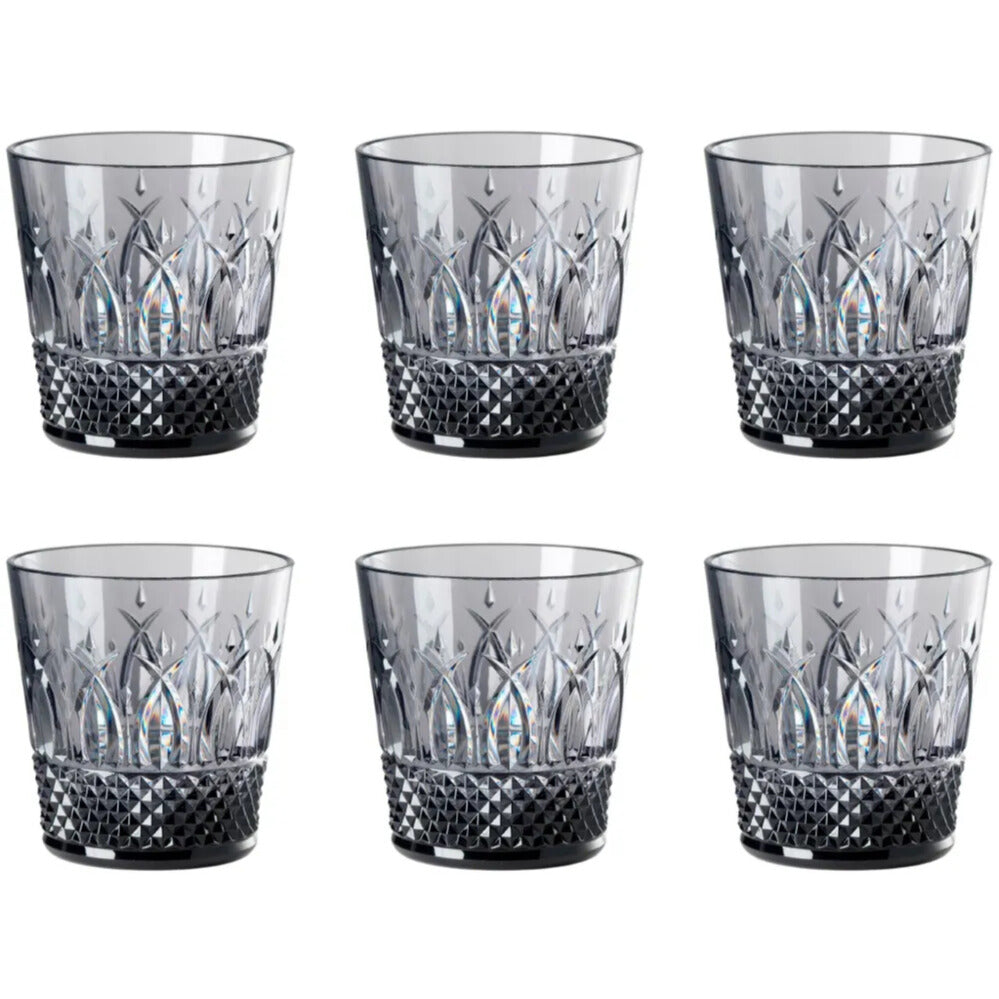 Set 6 Bicchieri acqua nuova italia Mario Luca Giusti