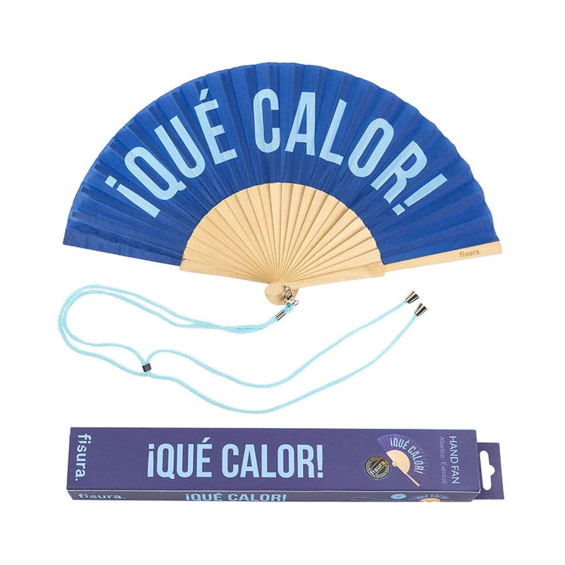 Ventaglio qué calor azul Fisura