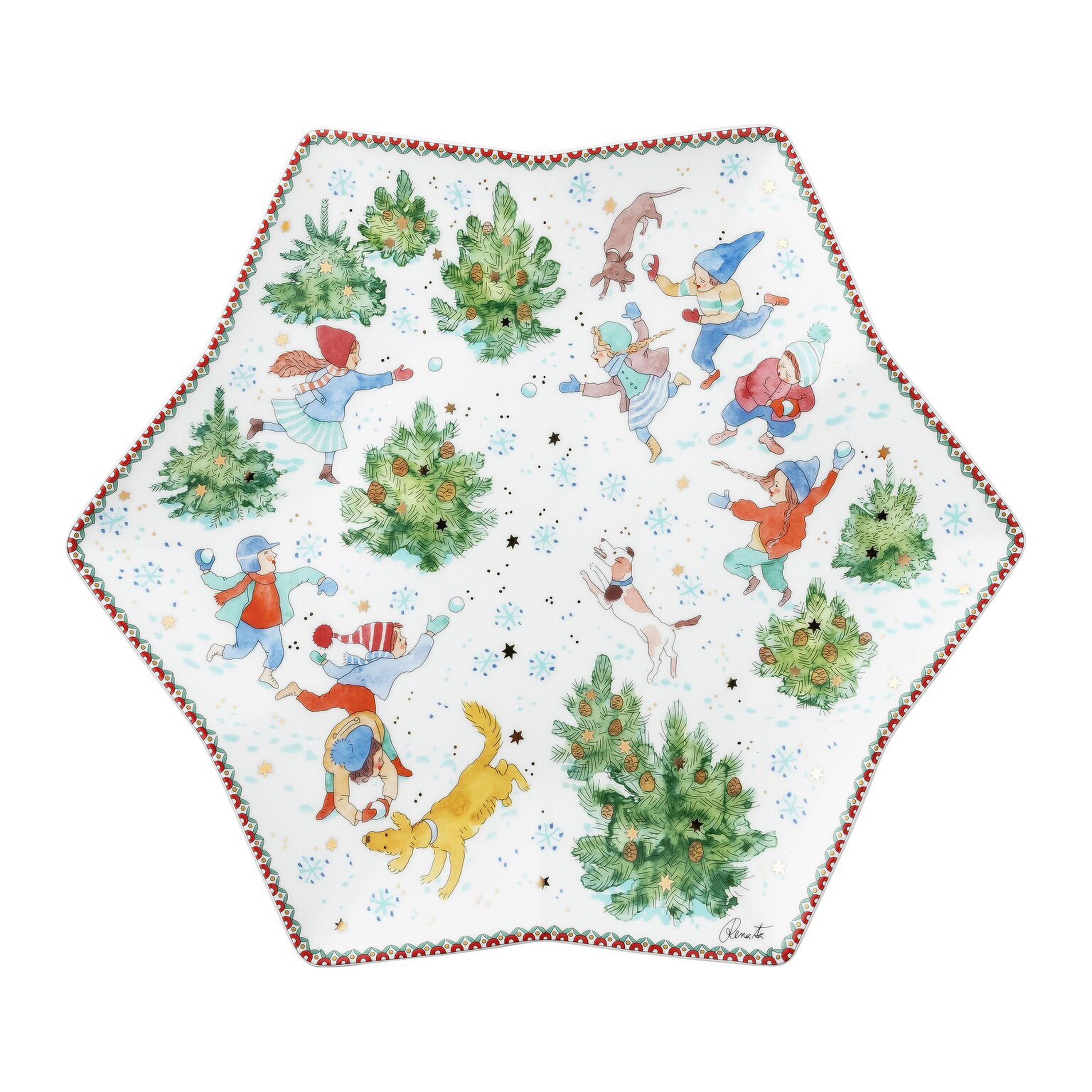 Coppa a stella 34 cm Hutschenreuther