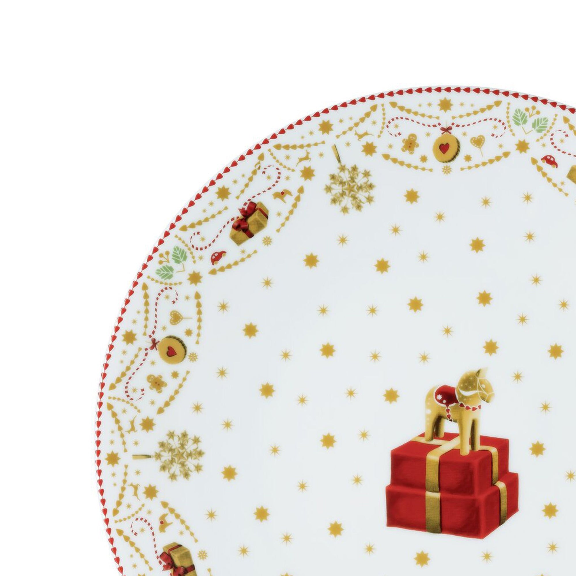 Piatto biscotti 31 cm Christmas Love Hutschenreuther