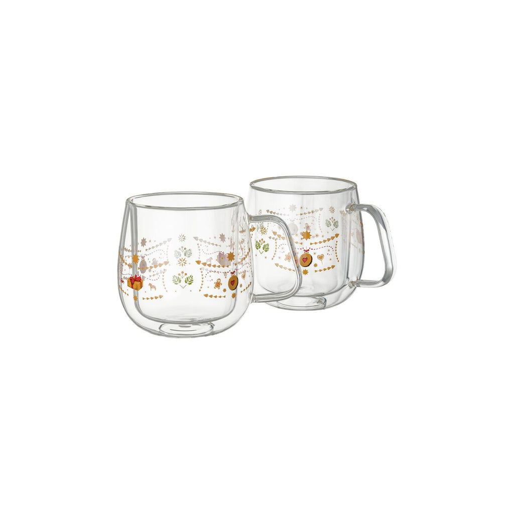 Set 2pz mug a doppia parete Hutschenreuther