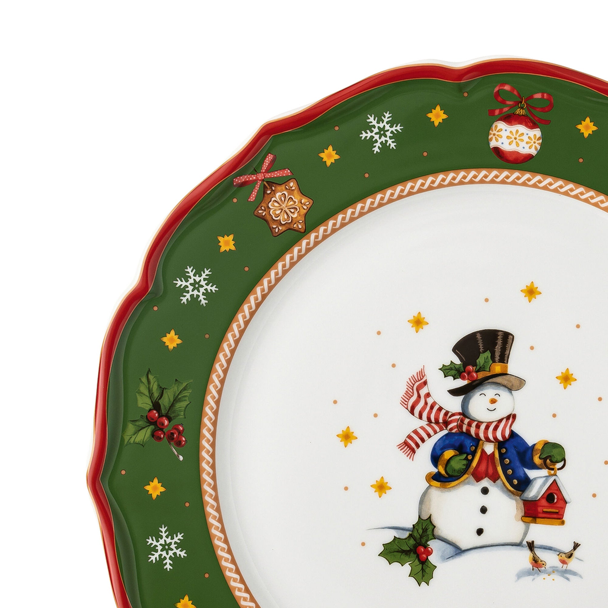 Piatto piano 33 cm Happy Wintertime Hutschenreuther