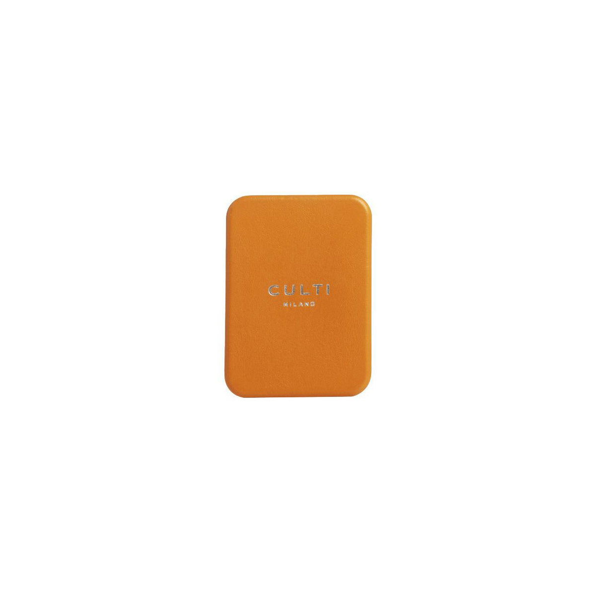 Car Diffuser In Pelle Orange C/ Refill Tessuto Culti Milano
