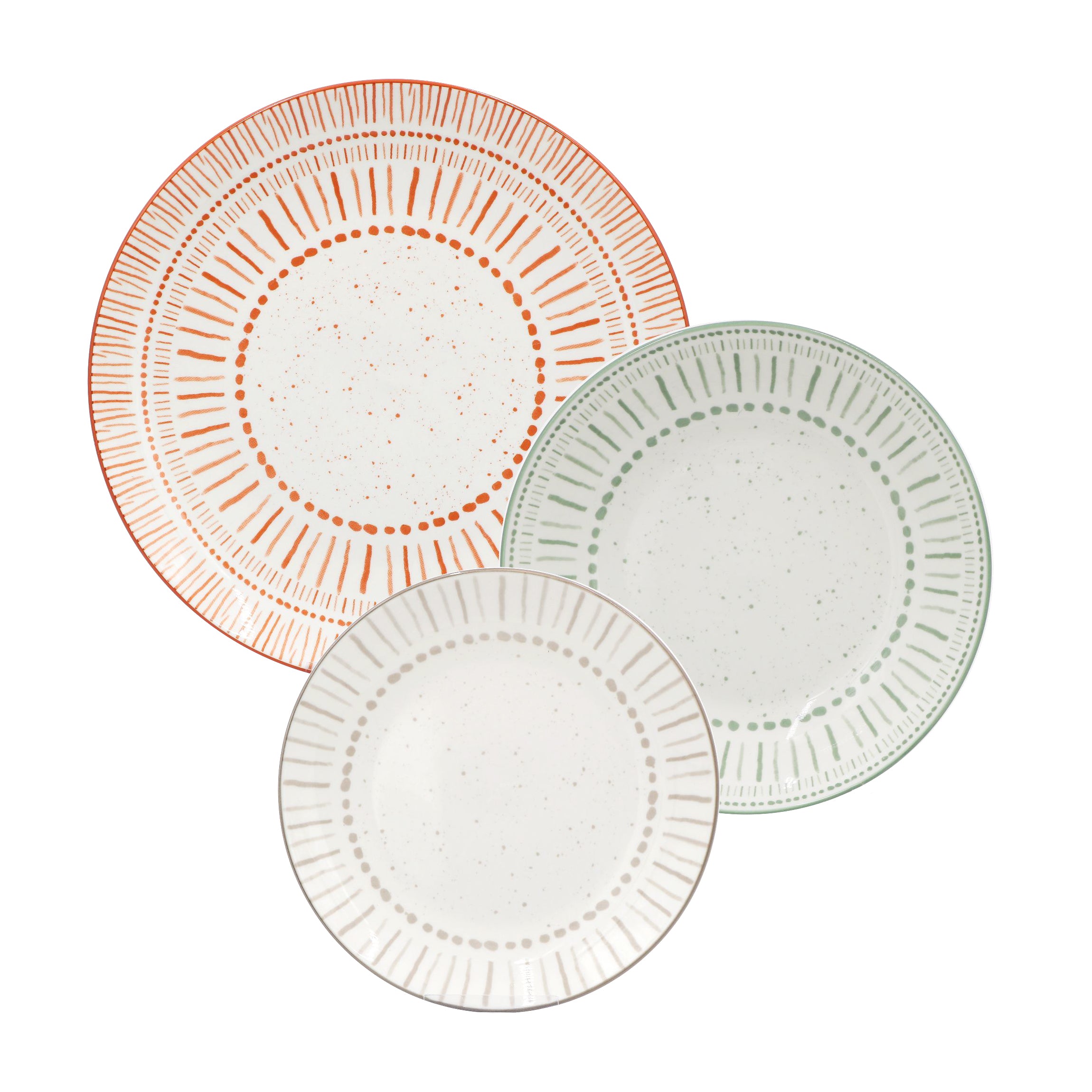 Set 18 Pz Tribalia Rose E Tulipani
