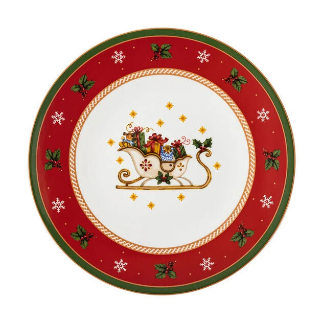 Happy Wintertime Piatto biscotti 31cm Hutschenreuther