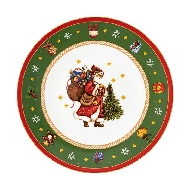 Happy Wintertime Piatto biscotti 31cm Hutschenreuther