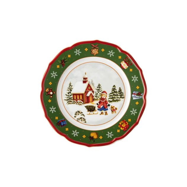 Happy Wintertime 6 Piatti piani 22 cm Hutschenreuther