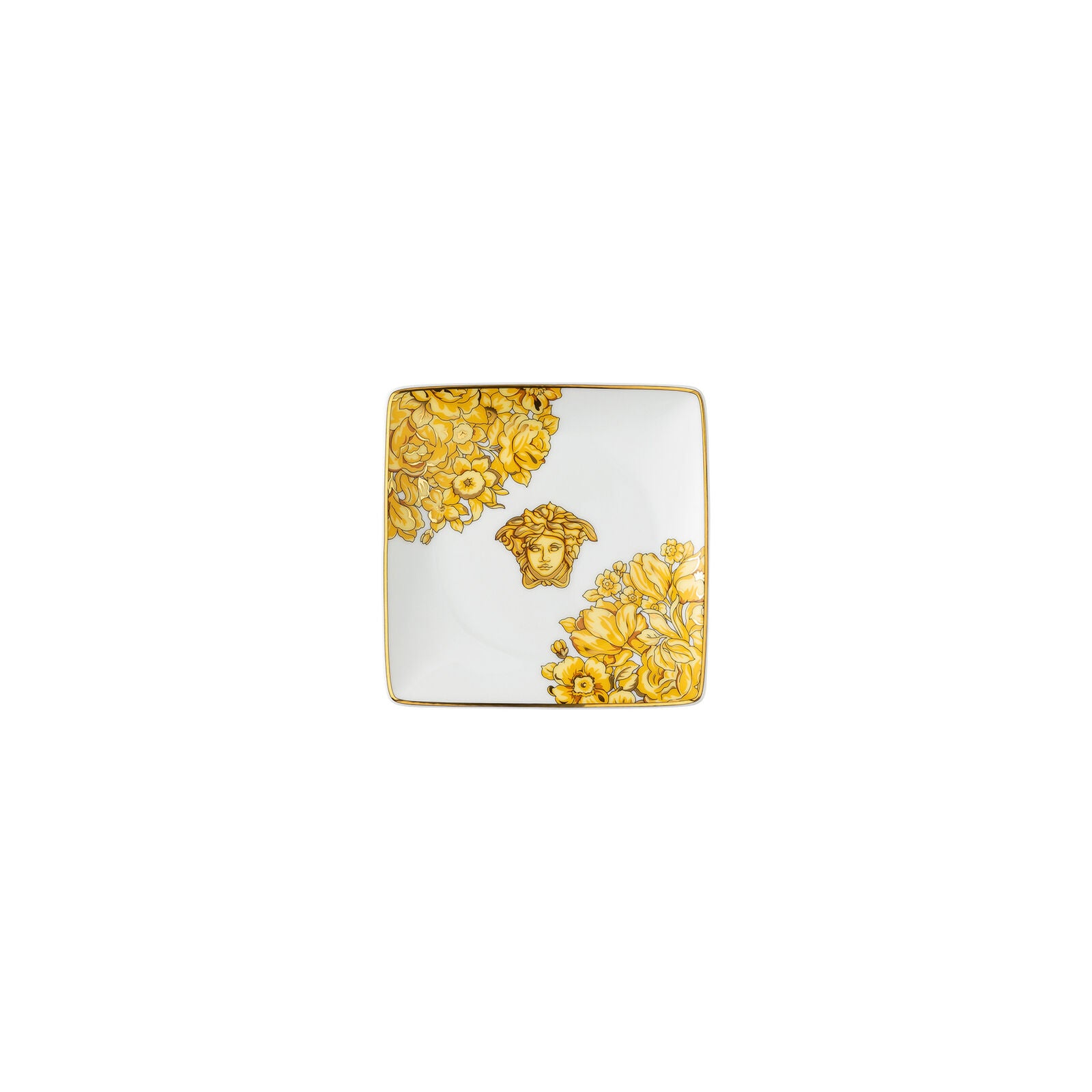 Medusa Rhapsody Coppetta quadra piana 12 cm Versace