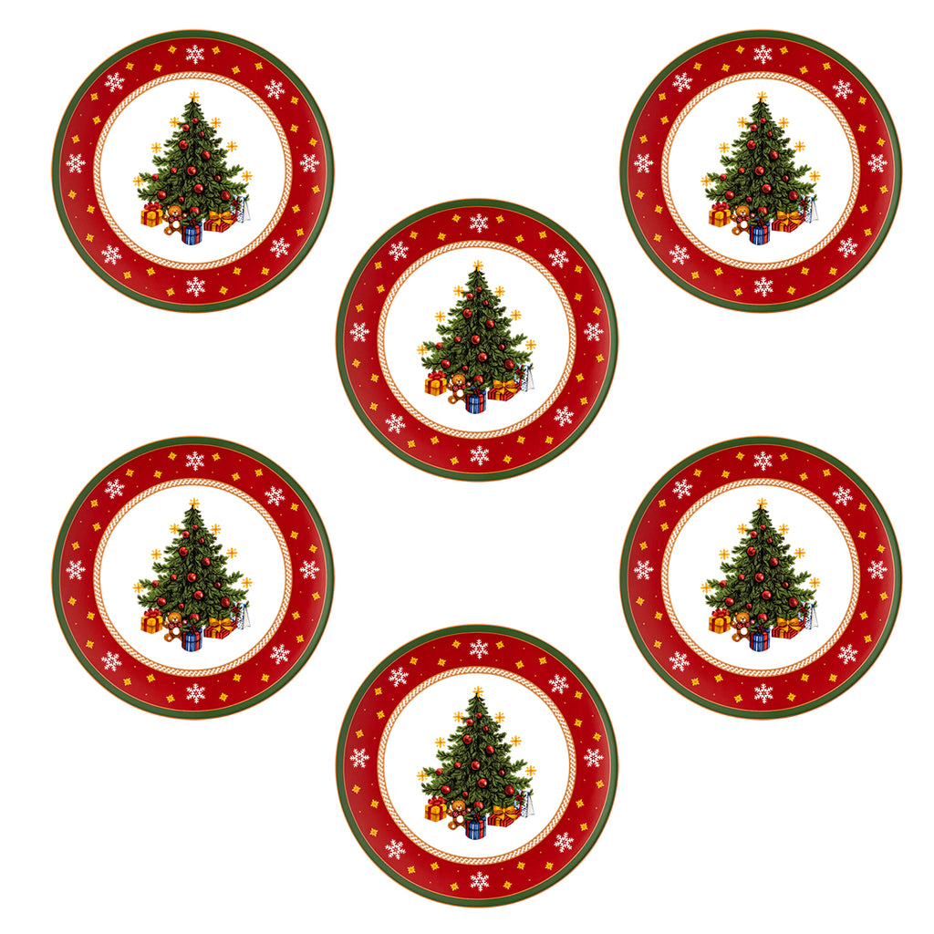 Happy Wintertime 6 Piatti 22 cm Hutschenreuther