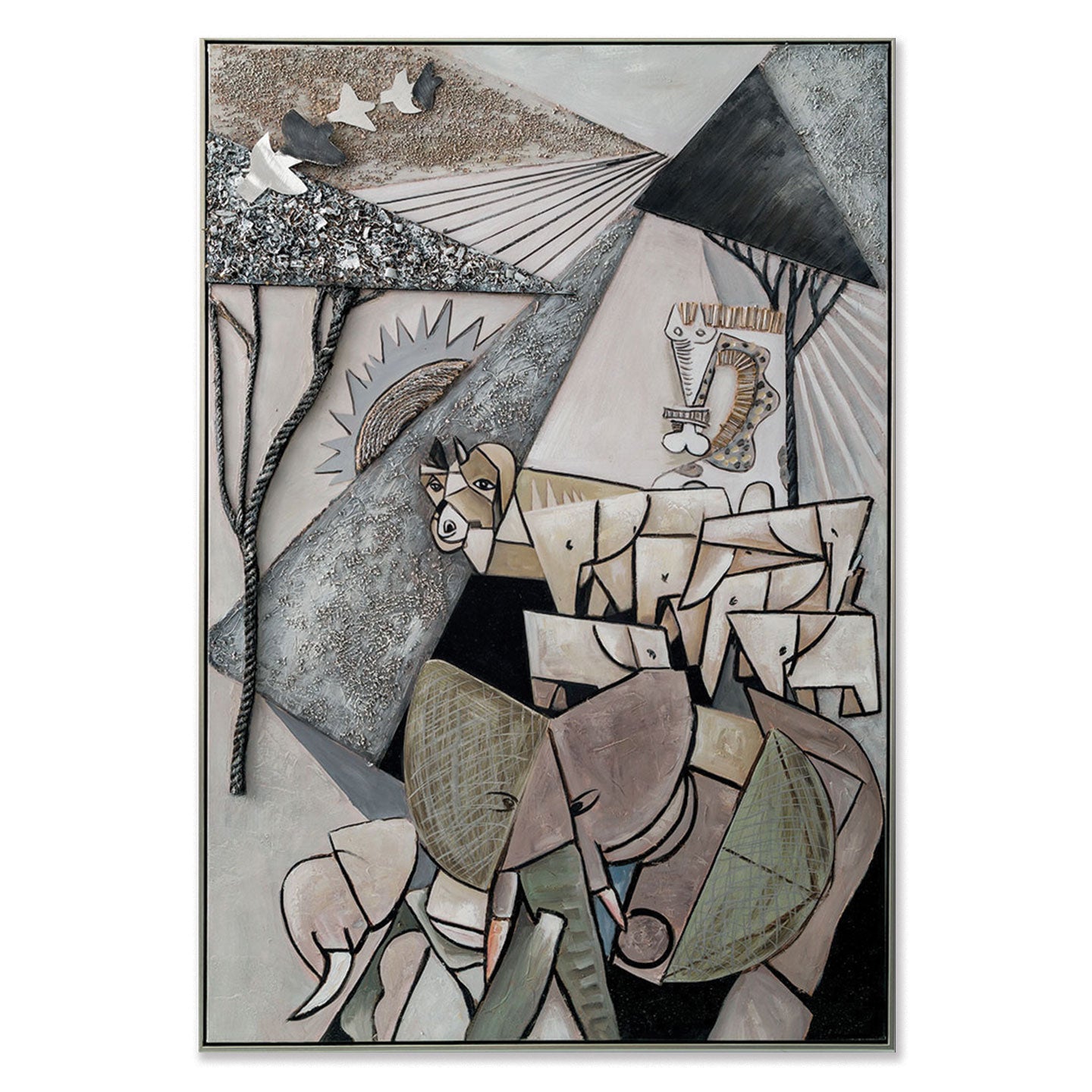 Quadro Safari 80X120 Cm Agave Quadri