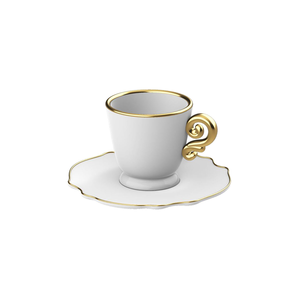 Set 2 Tazzine Pure Gold Bialetti Exclusive