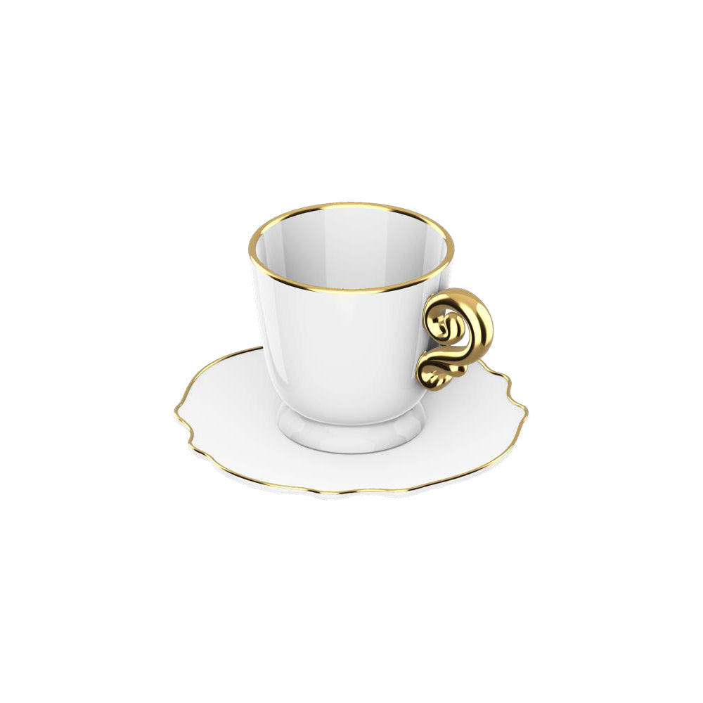 Set 2 Tazze Cappuccio Puregold Bialetti Exclusive