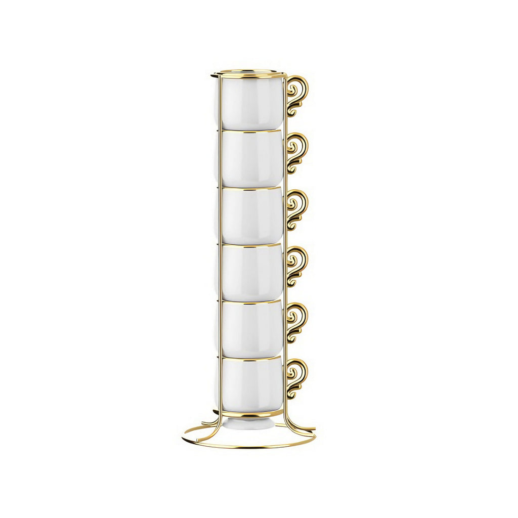 Set 6 Impilabili Pure Gold Bialetti Exclusive