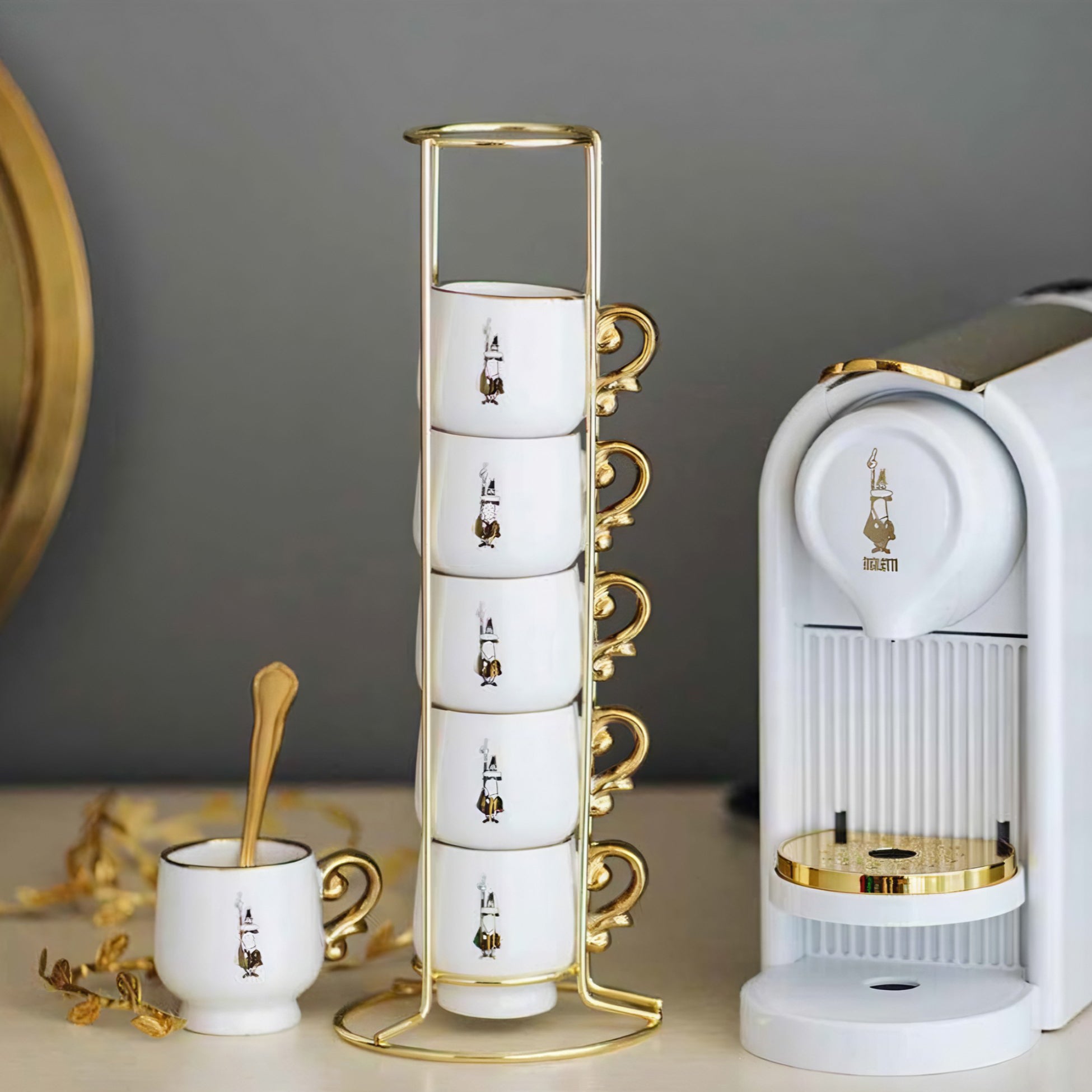 Set 6 Impilabili Pure Gold Bialetti Exclusive