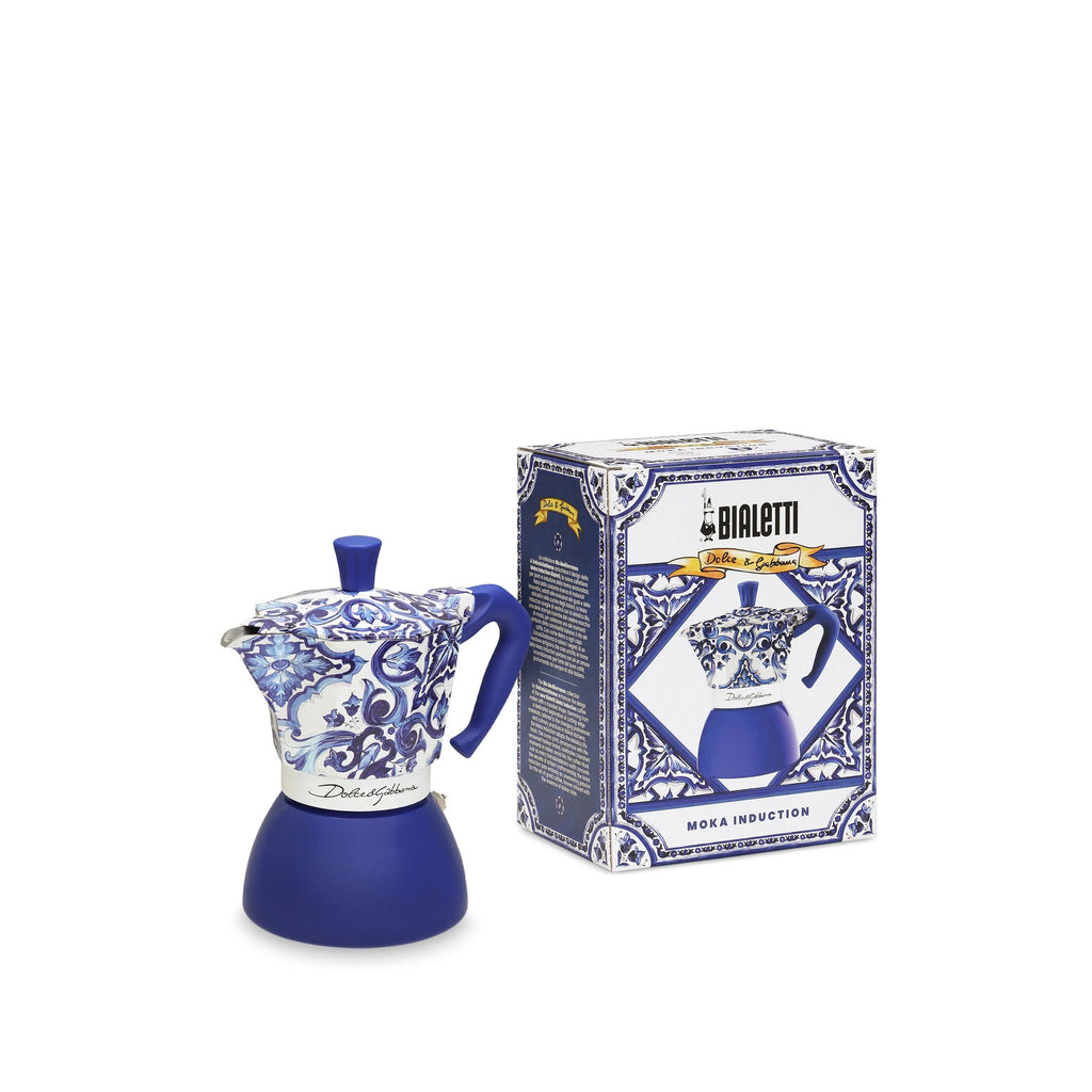 Moka Induction Dolce&Gabbana Blu Mediterraneo 6 Tazze Dolce E Gabbana