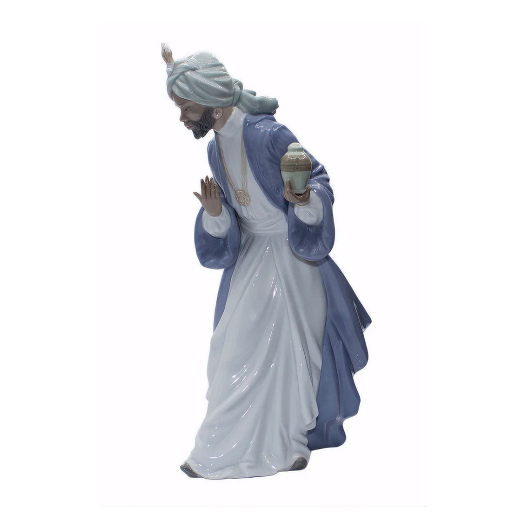 Statuina re baldassarre Nao Nao By Lladro`