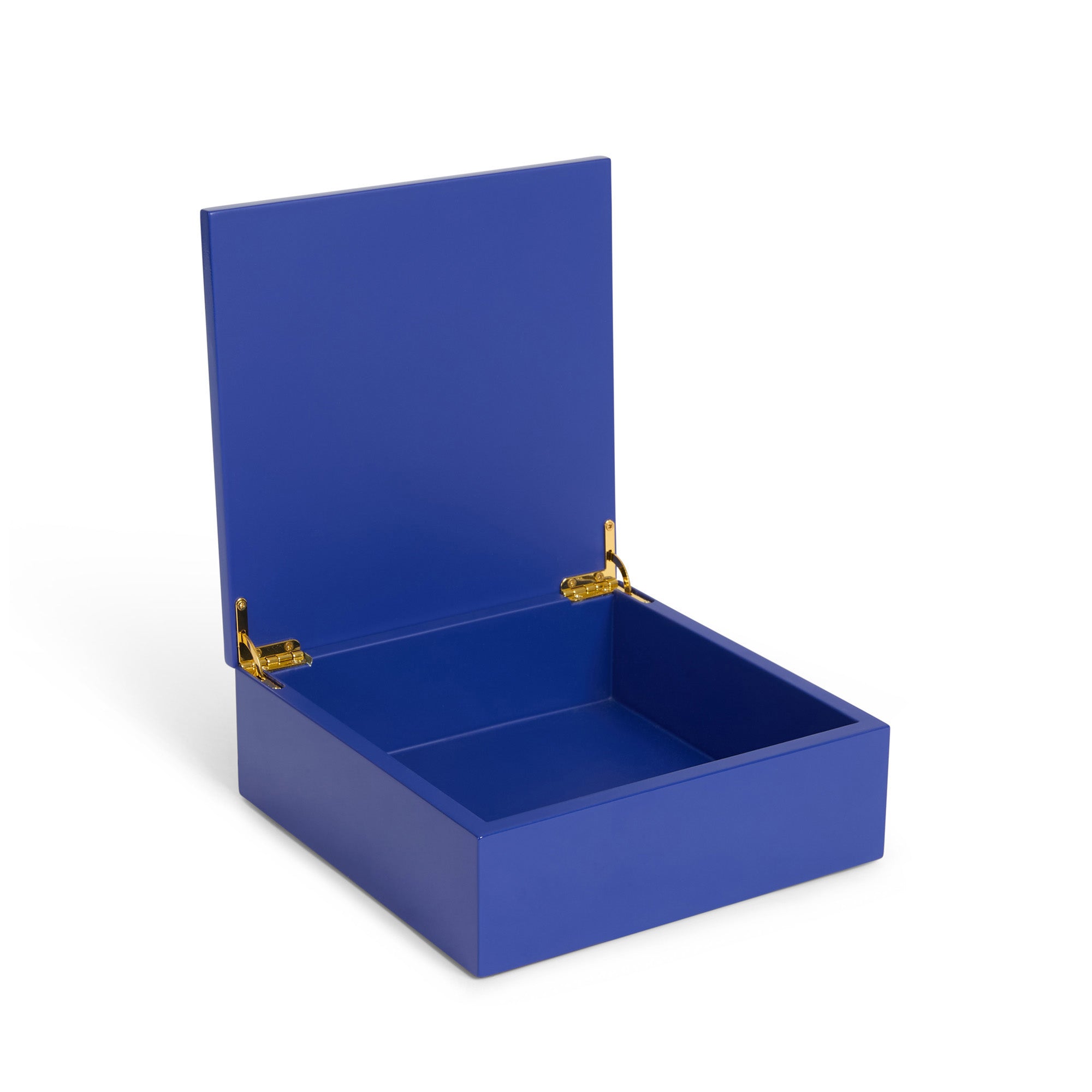 Box Medium Tiger Touch Blue Lisa Corti