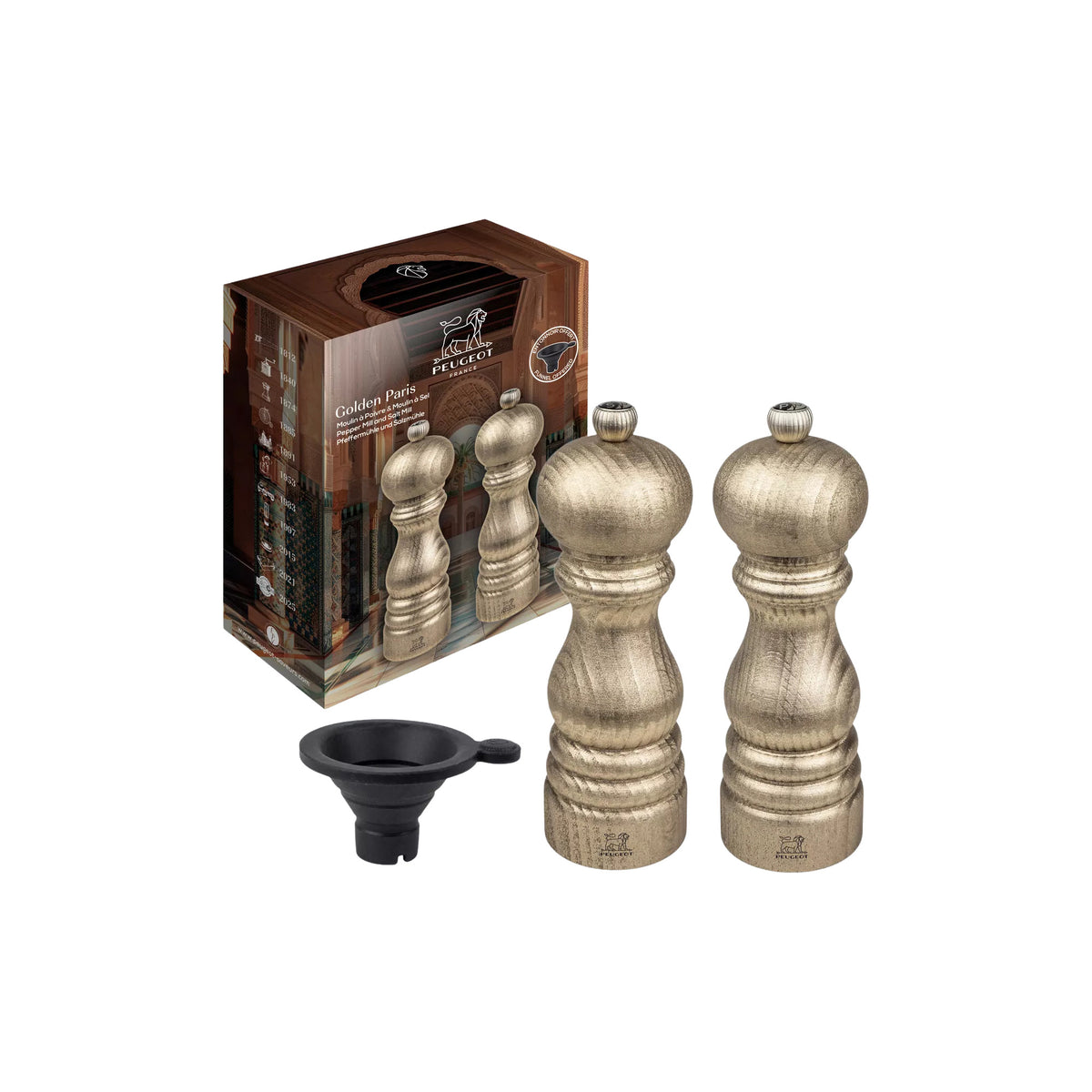 Golden Paris Duo Macina Sale e Pepe Peugeot