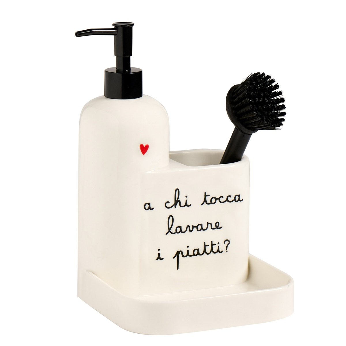 Dosasapone Plus bianco A chi tocca lavare i piatti Simple Day
