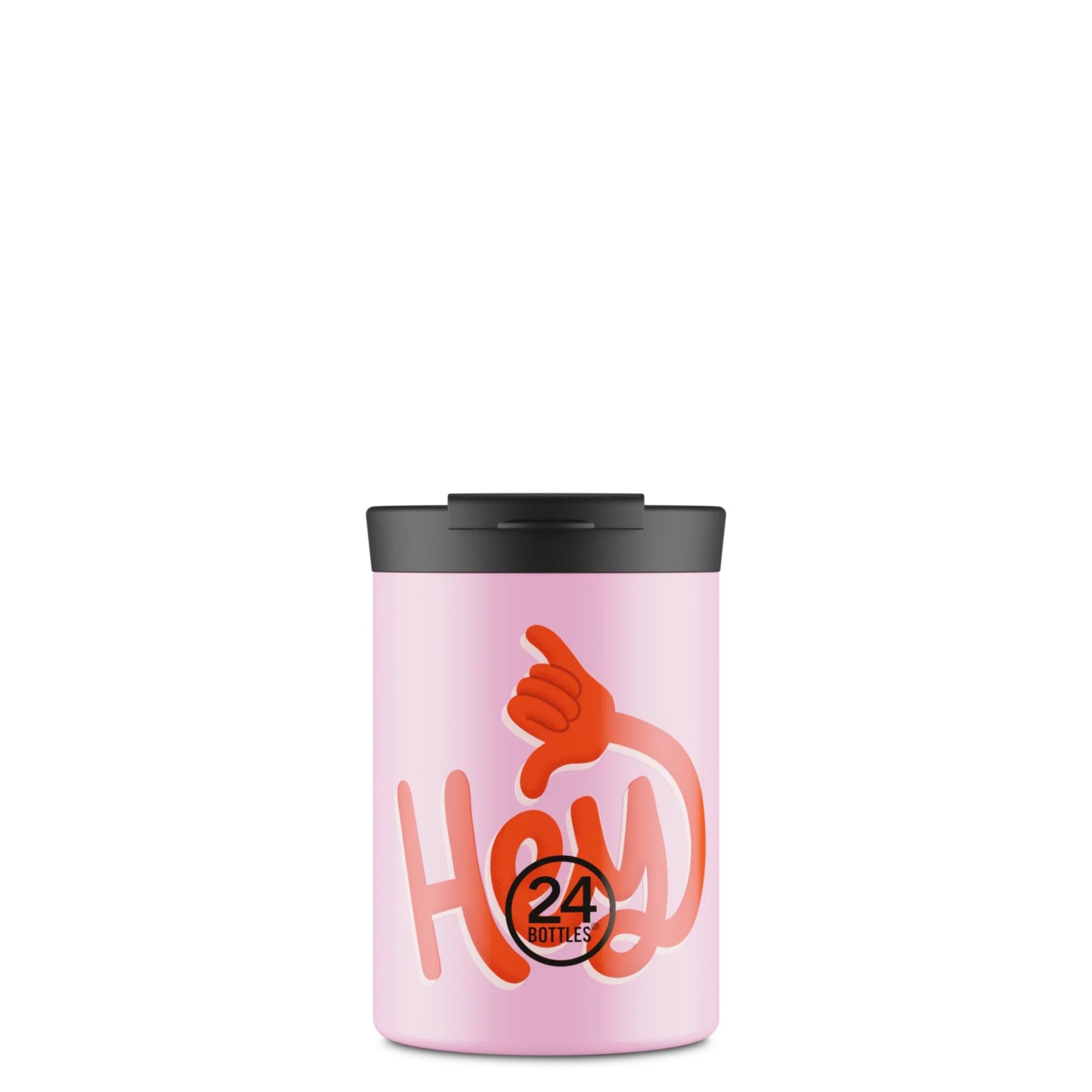 Travel Tumbler 350 ml Hey! Pink 24bottles