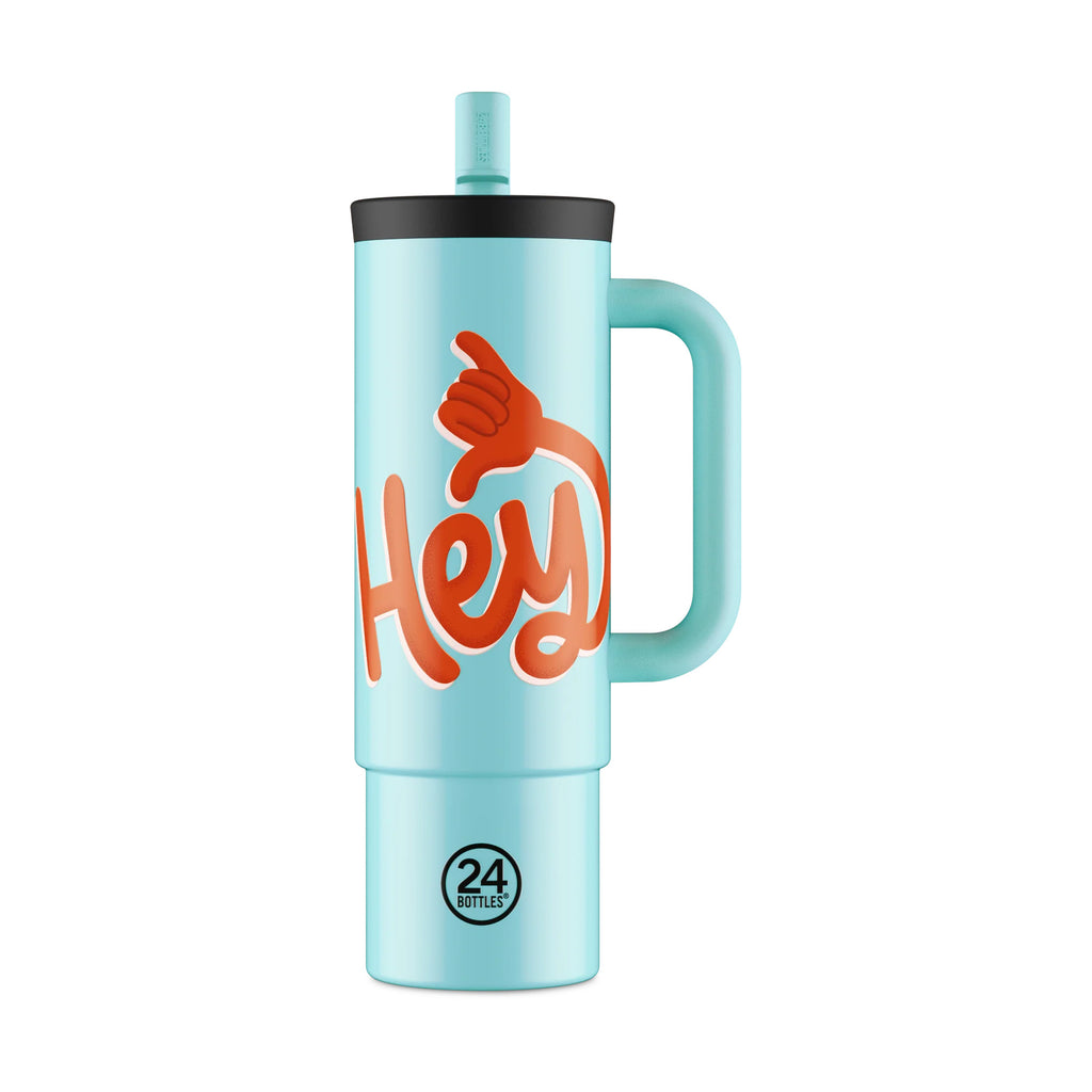 Straw Cup 800 Hey! Blue 24bottles