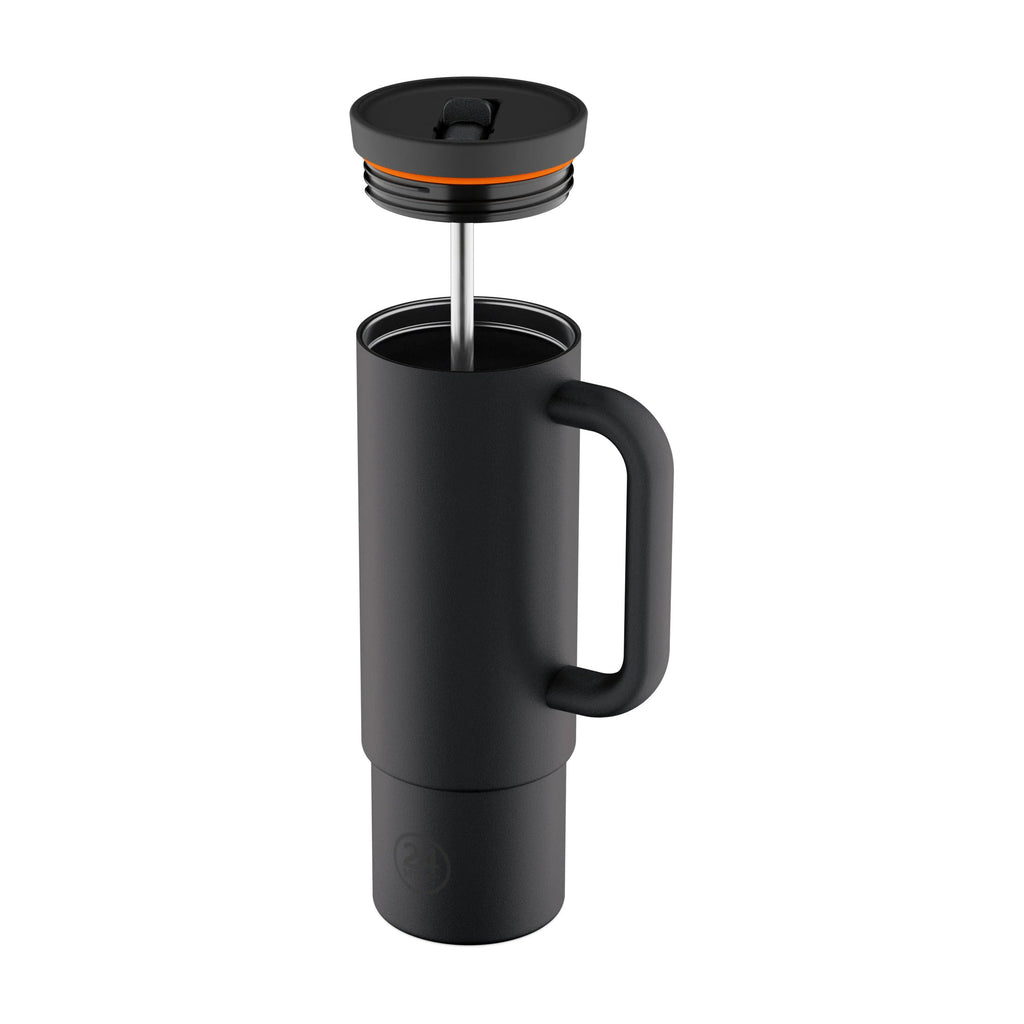Straw Cup 800 Tuxedo Black 24bottles