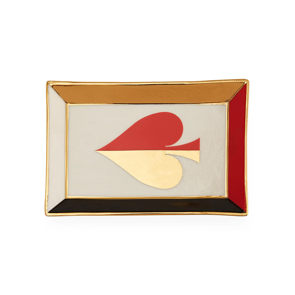 Dealer`S Choice Rectangle Tray Jonathan Adler
