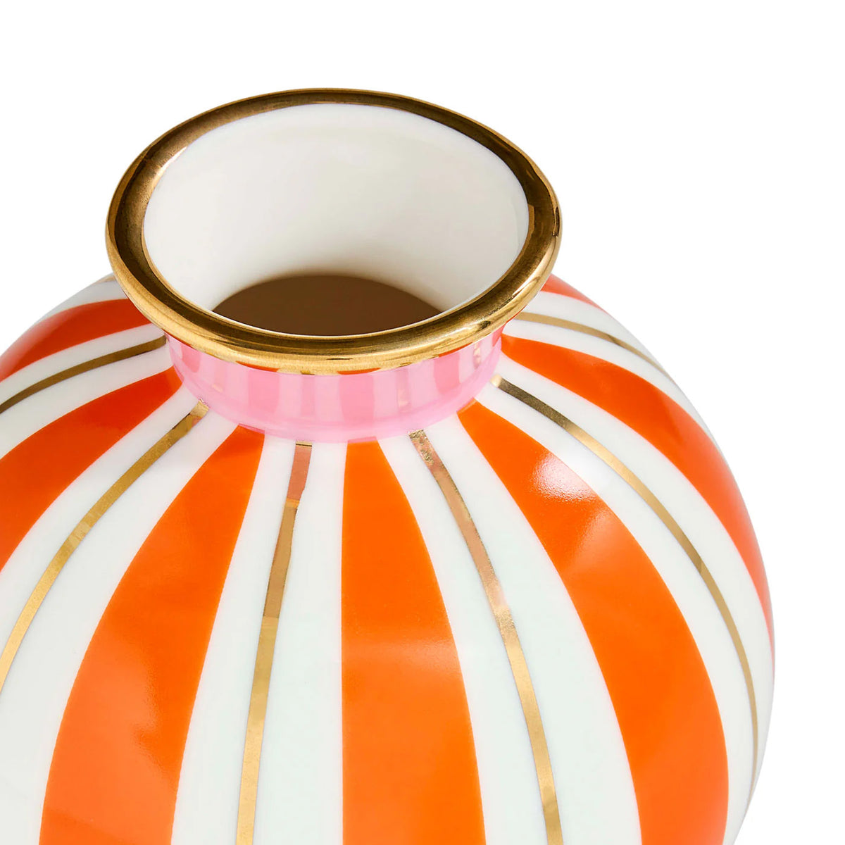 Portofino Bud Vase - Orange/Pink Jonathan Adler