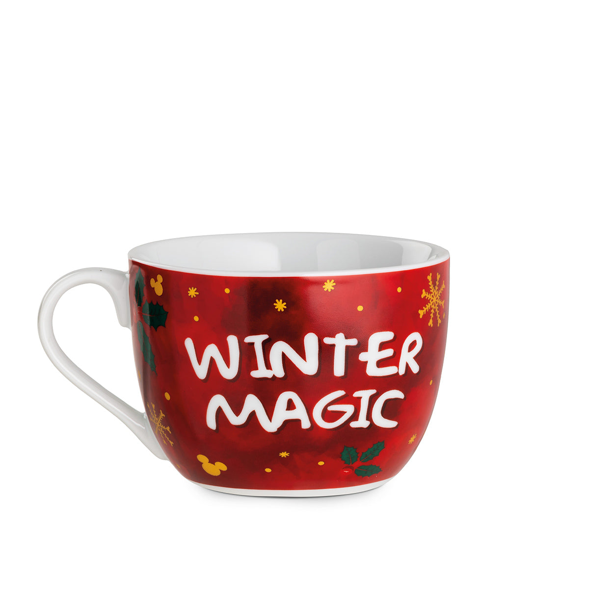 Tazza Colazione Winter Magic Mickey Mouse Ml 520 Egan