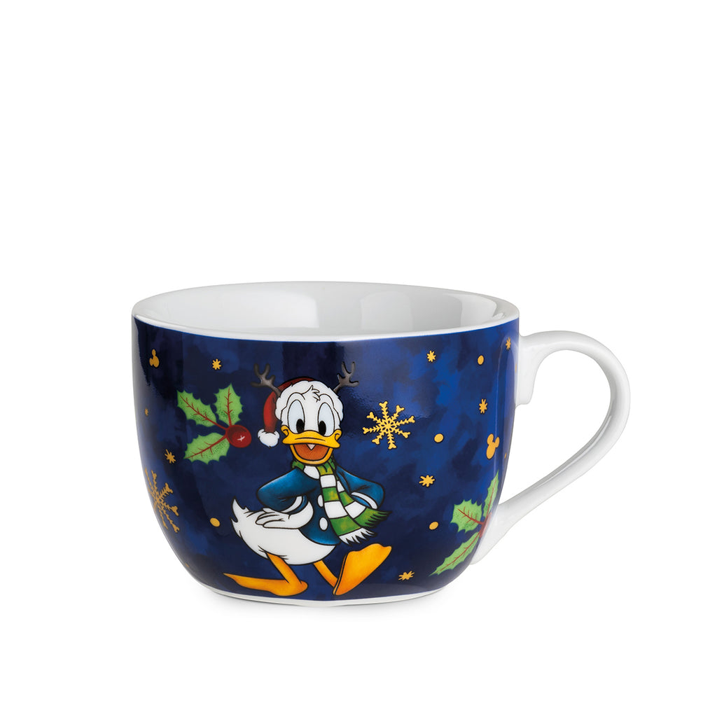 Tazza Colazione Winter Magic Donald Duck Ml 520 Egan