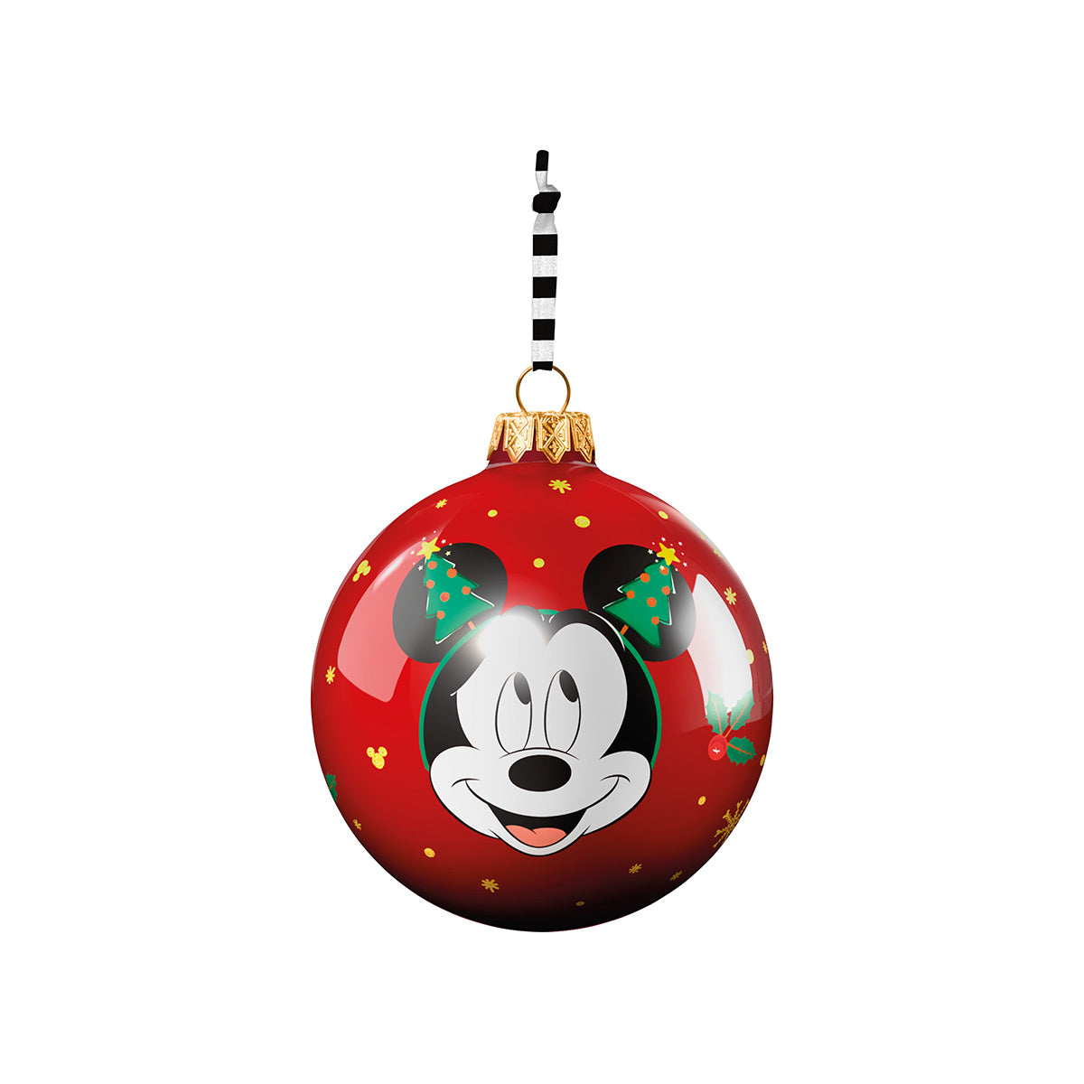 Palla Di Natale Winter Magic Mickey Mouse D 8 cm Egan