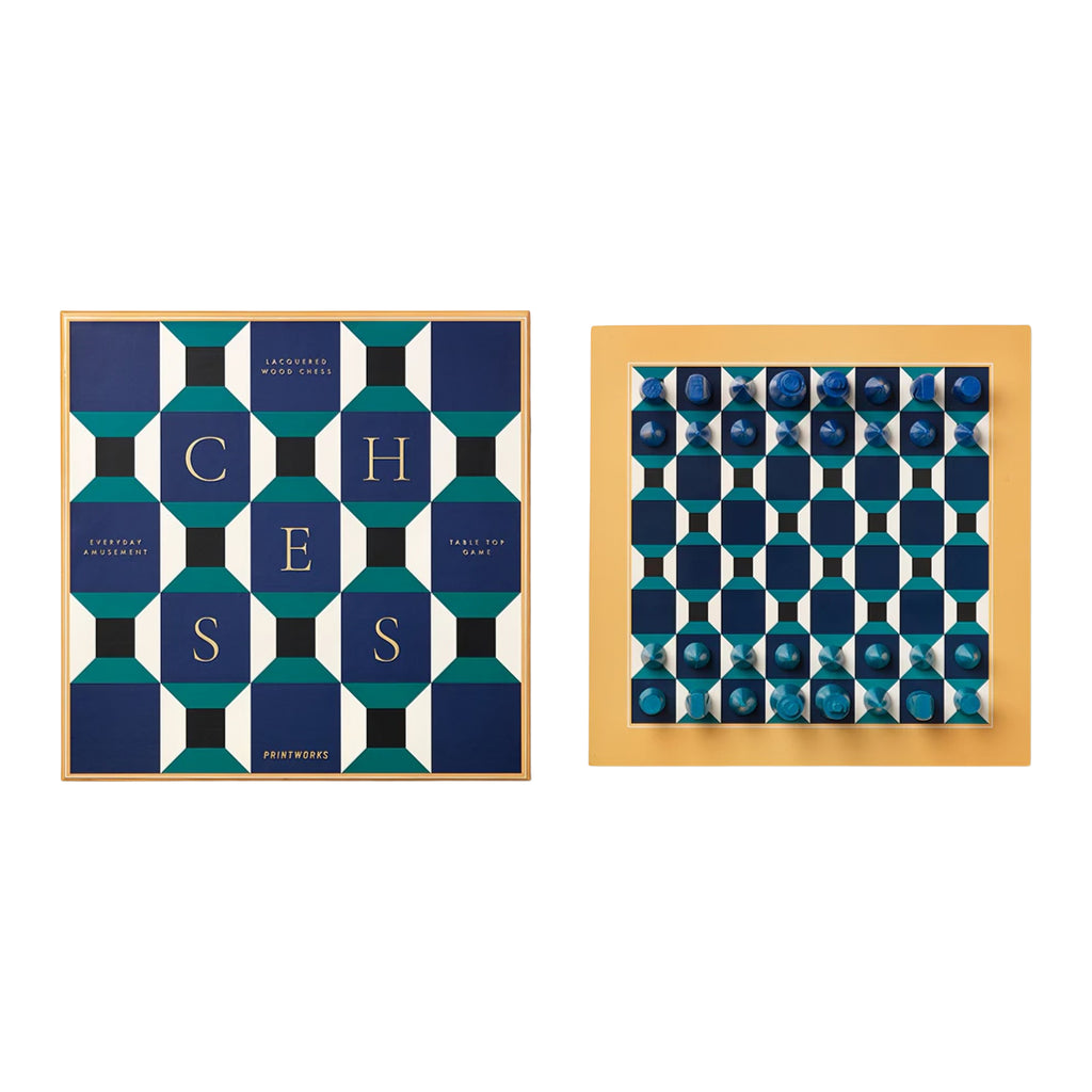 Lacquered Chess Athena Printworks