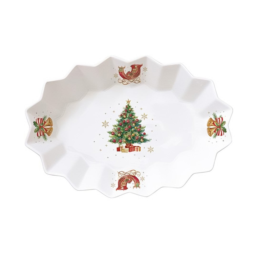 Piatto Ovale In Color Box Christmas Tale Easy Life