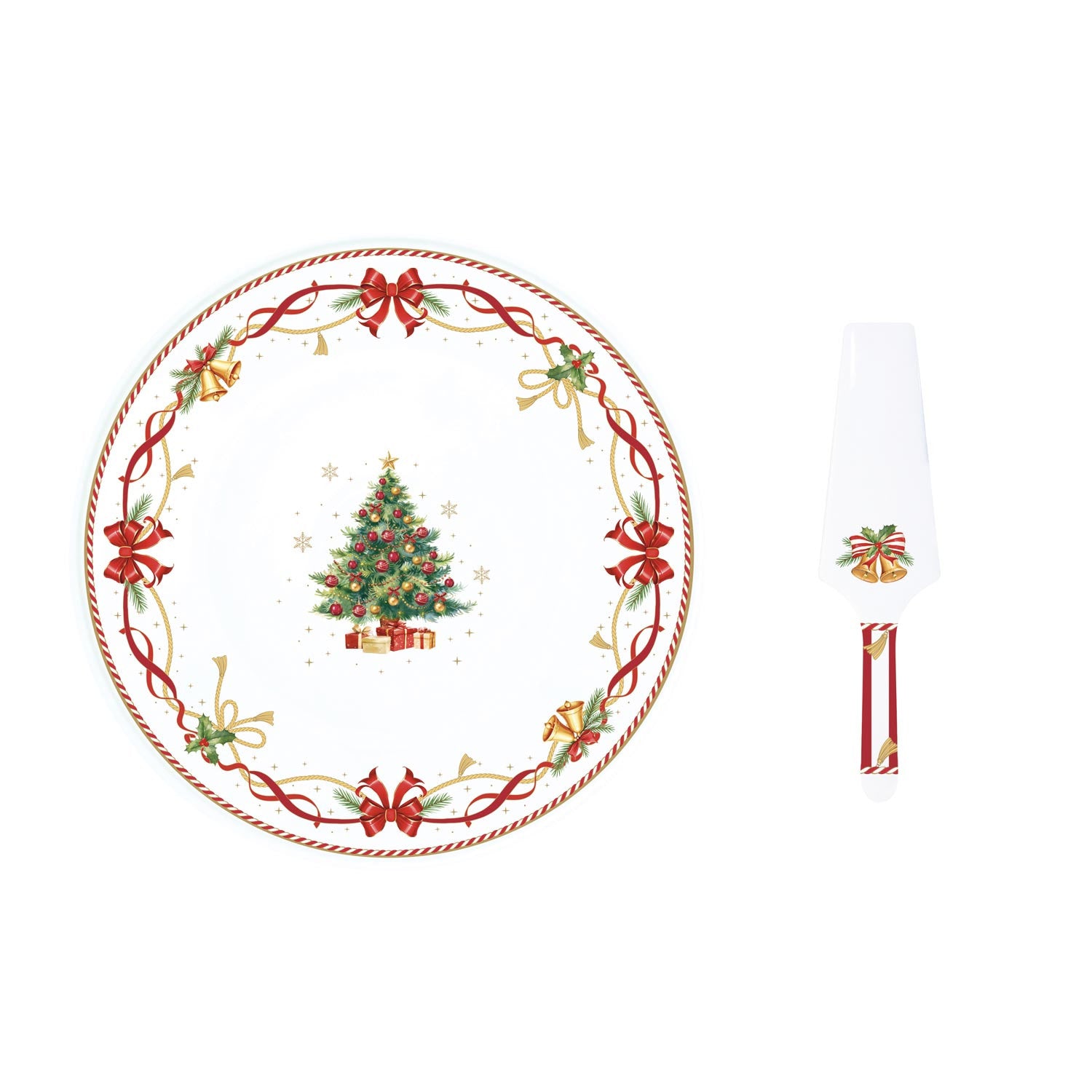 Piatto Torta Christmas Tale Easy Life