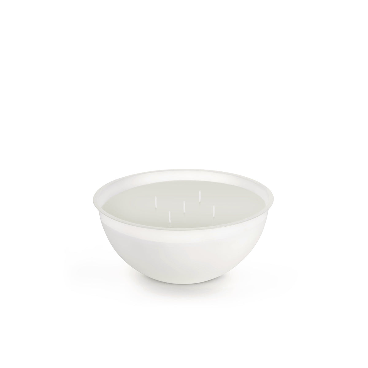 Ciotola Portacandela con Candela Rocc Basalt Large Alessi