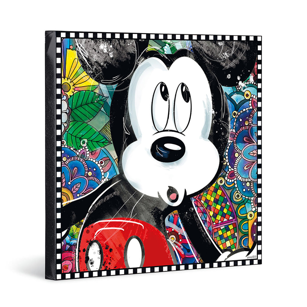 Quadro Mickey Forever e Ever 50X50 Cm Egan