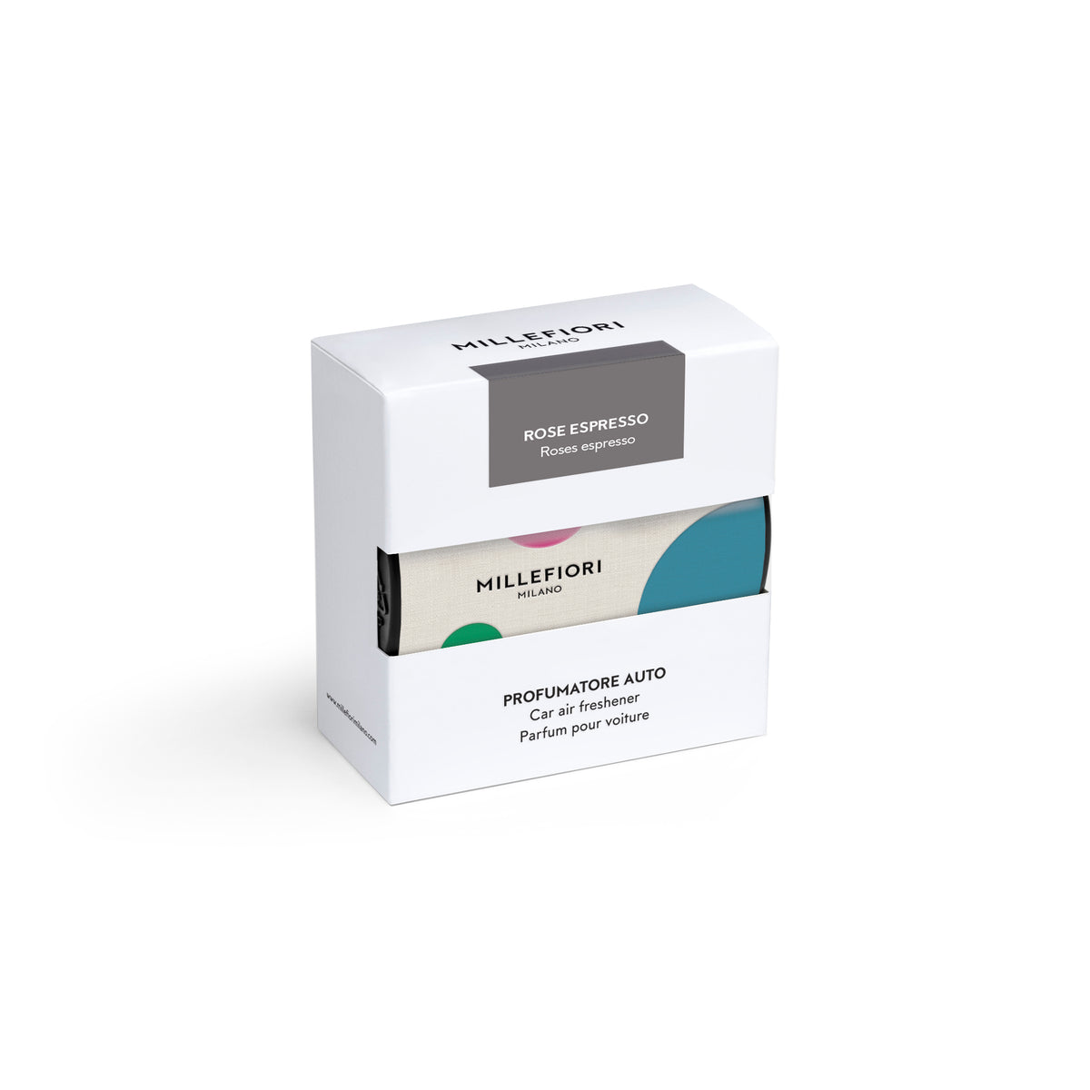 Diffusore Auto Icon Textile - Rose Espresso Millefiori