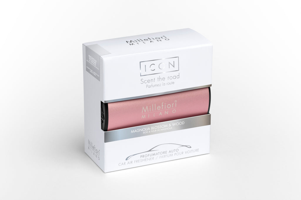 Car Icon - Collezione Classic - Rosa - Magnolia Blossom & Wood Millefiori